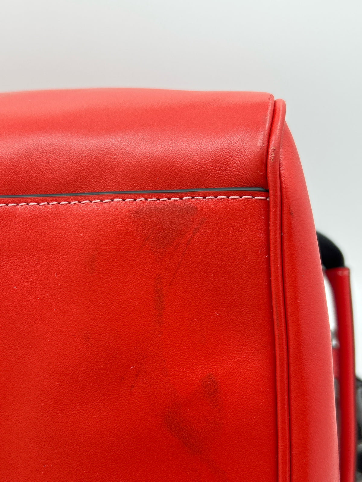 Coach Red Luggage