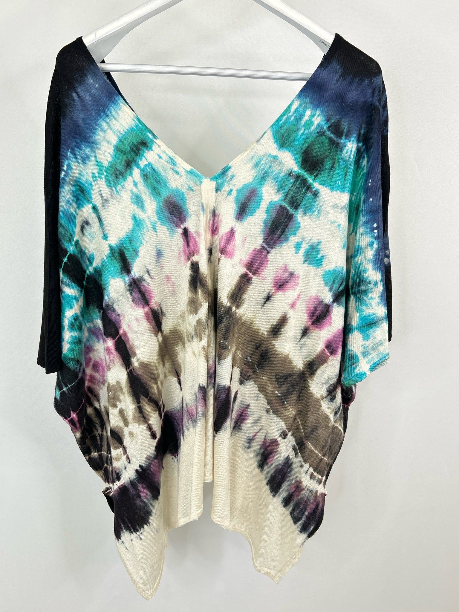 ZOE COUTURE COLLECTION Size S/P Navy Print Women Sweater