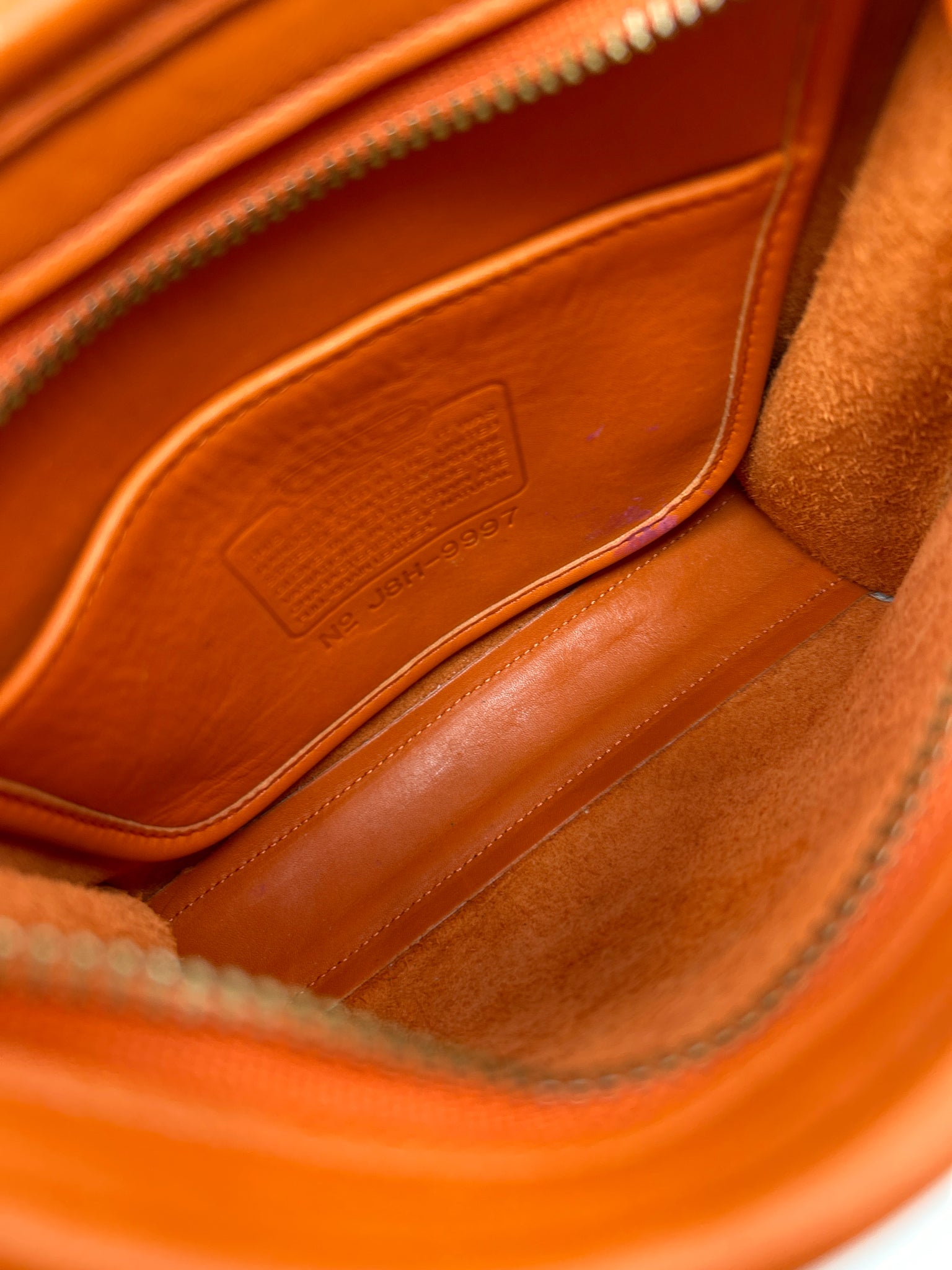 Coach Orange Women Purse