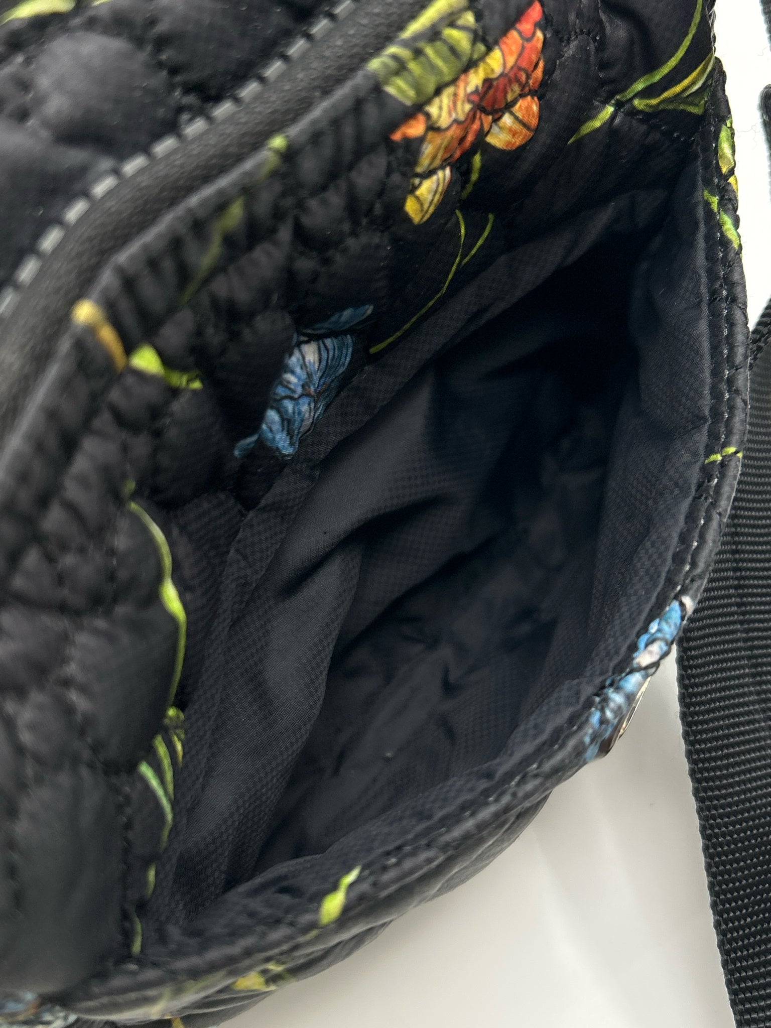 BRIGHTON Black Floral Women Purse