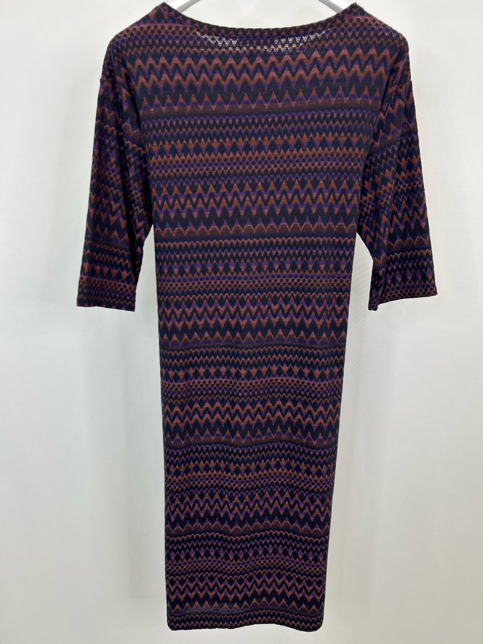 ZARA TRAFALUC Size S Purple Print Women Dress