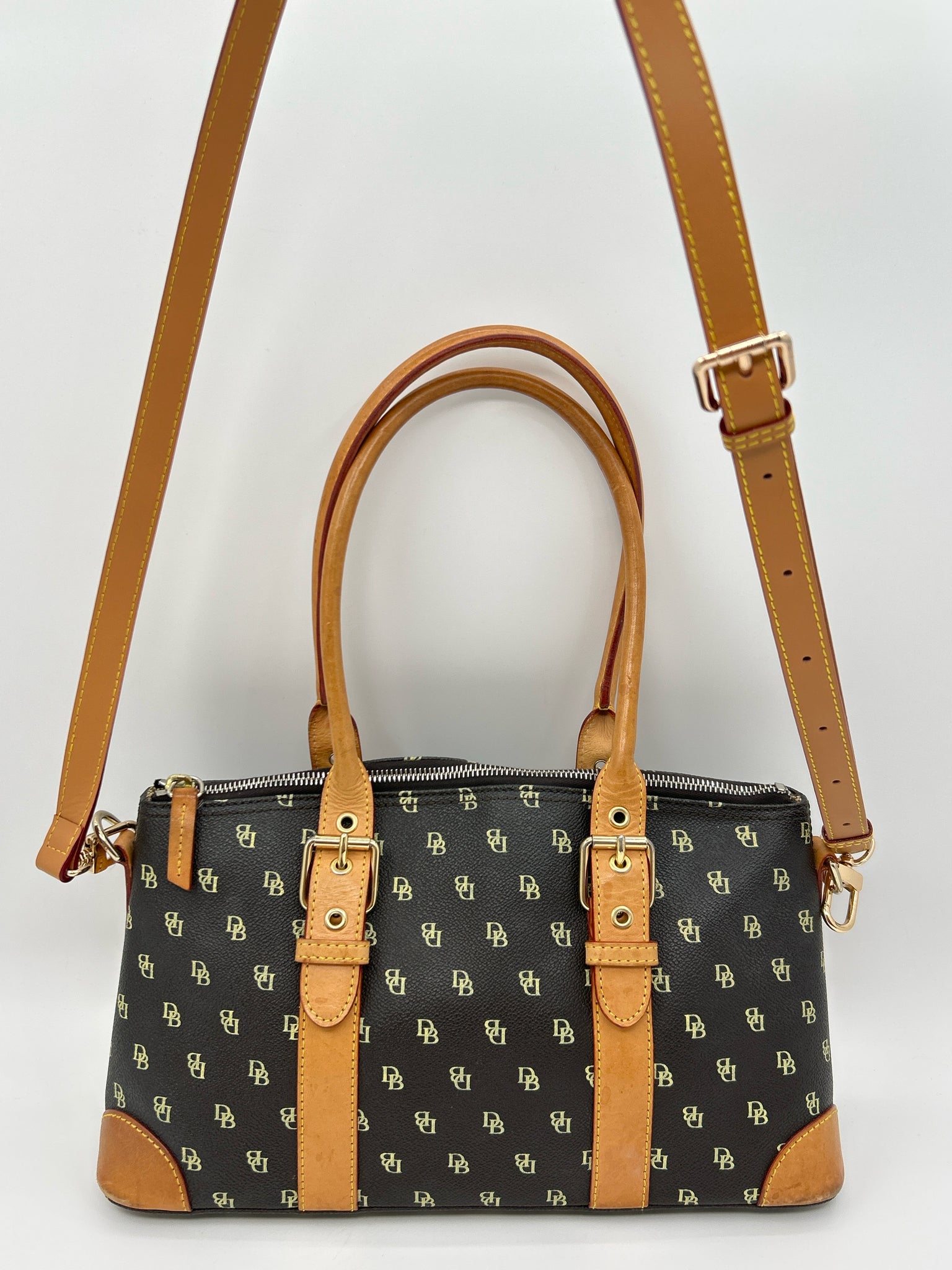 DOONEY & BOURKE BLACK AND TAN Women Purse