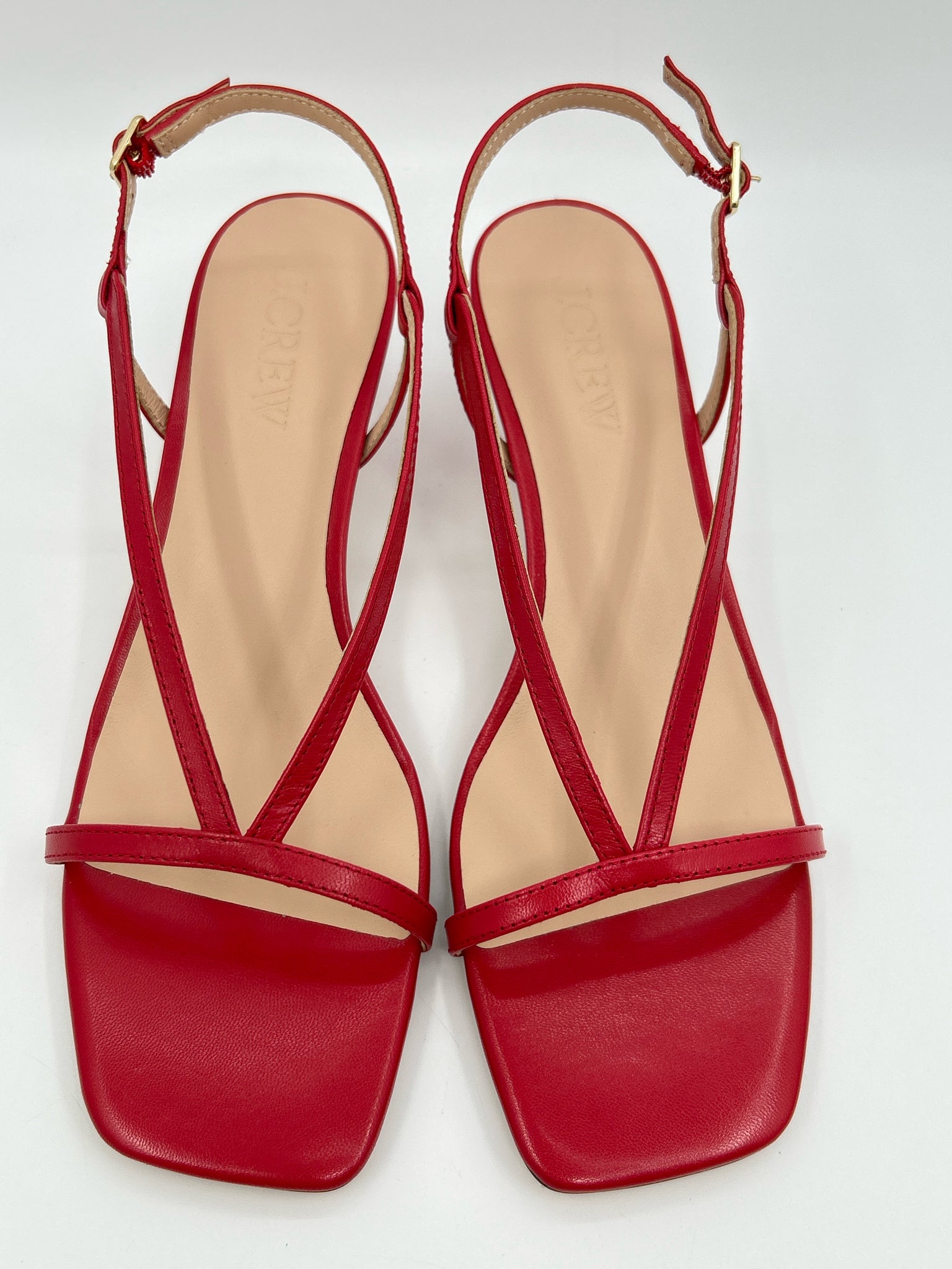 J CREW Size 9 Red Women Sandal