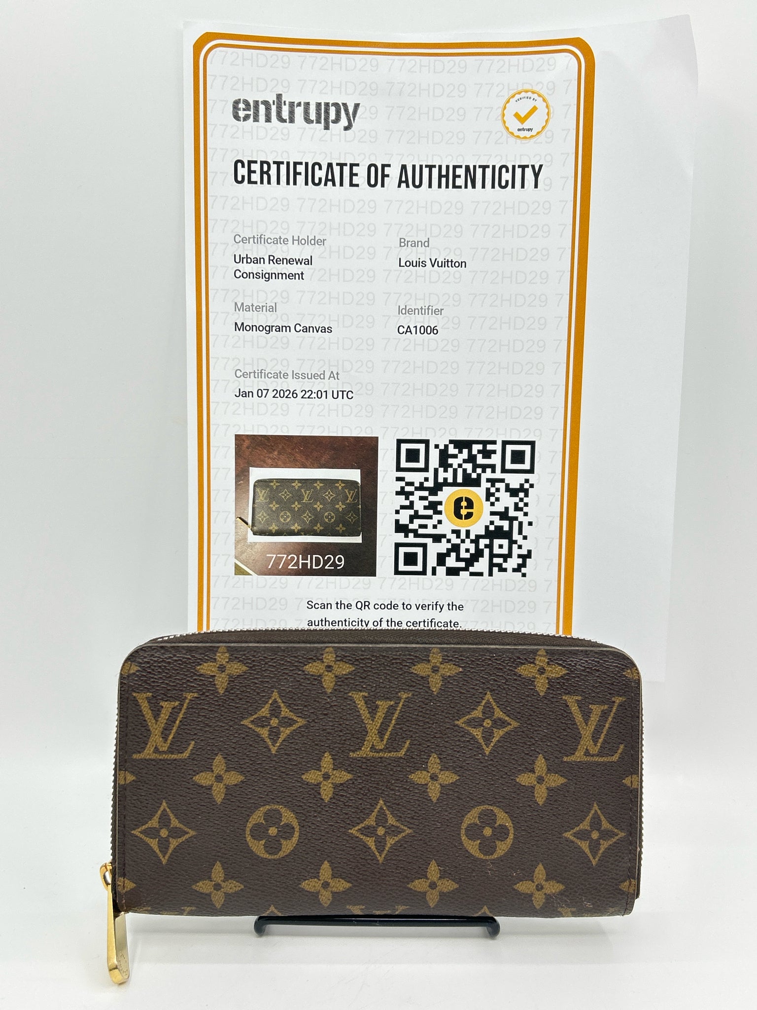 LOUIS VUITTON BROWN MONOGRAM Women Wallet