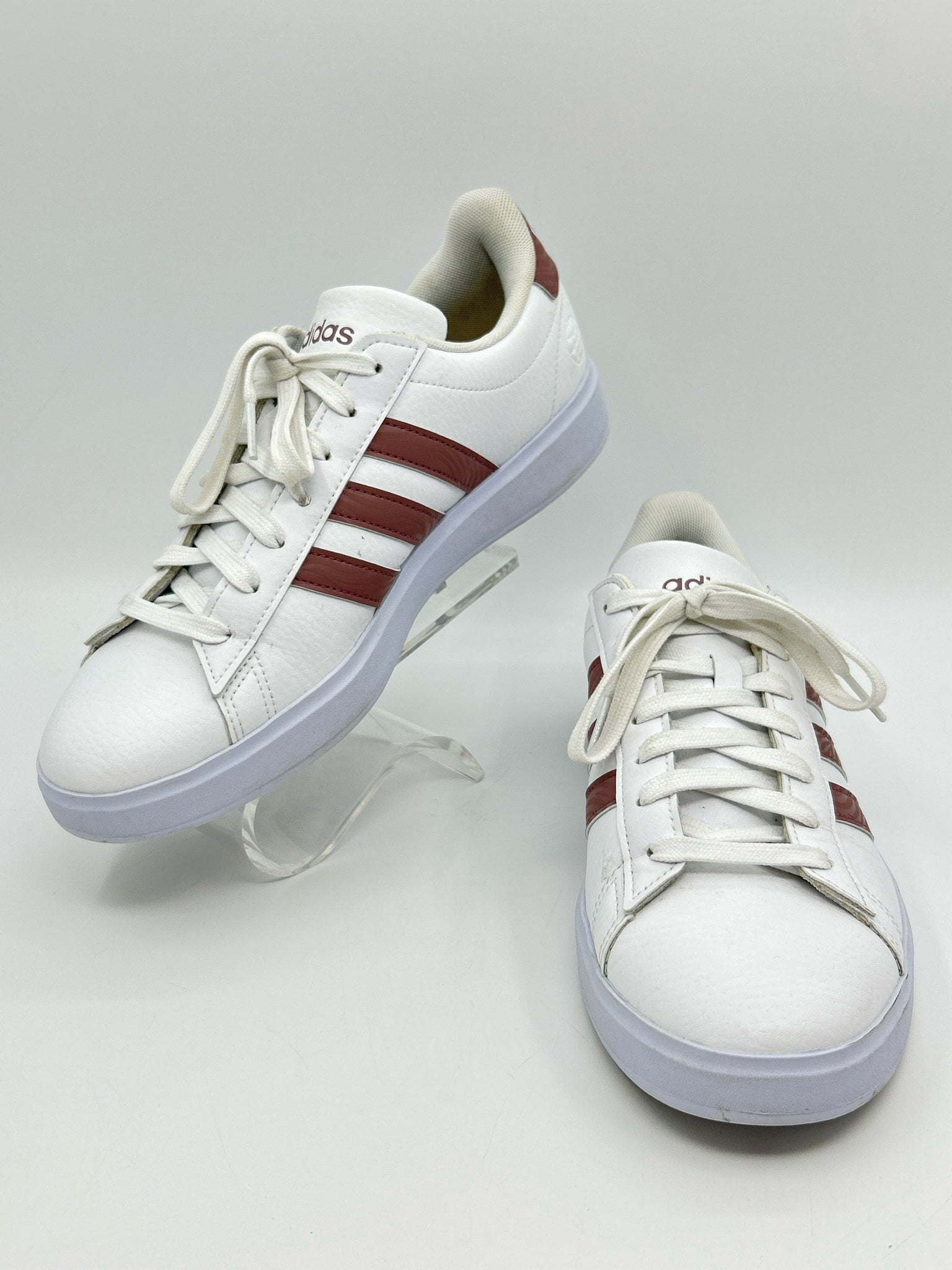 ADIDAS Size 9.5 White Women Sneakers
