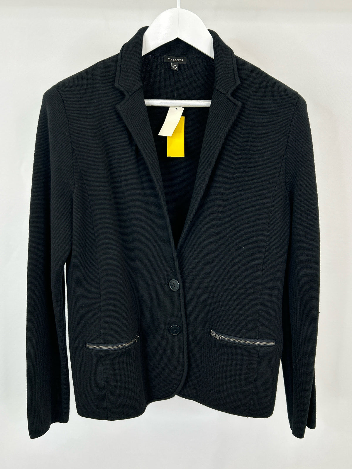TALBOTS NWT Size M Black Women Jacket