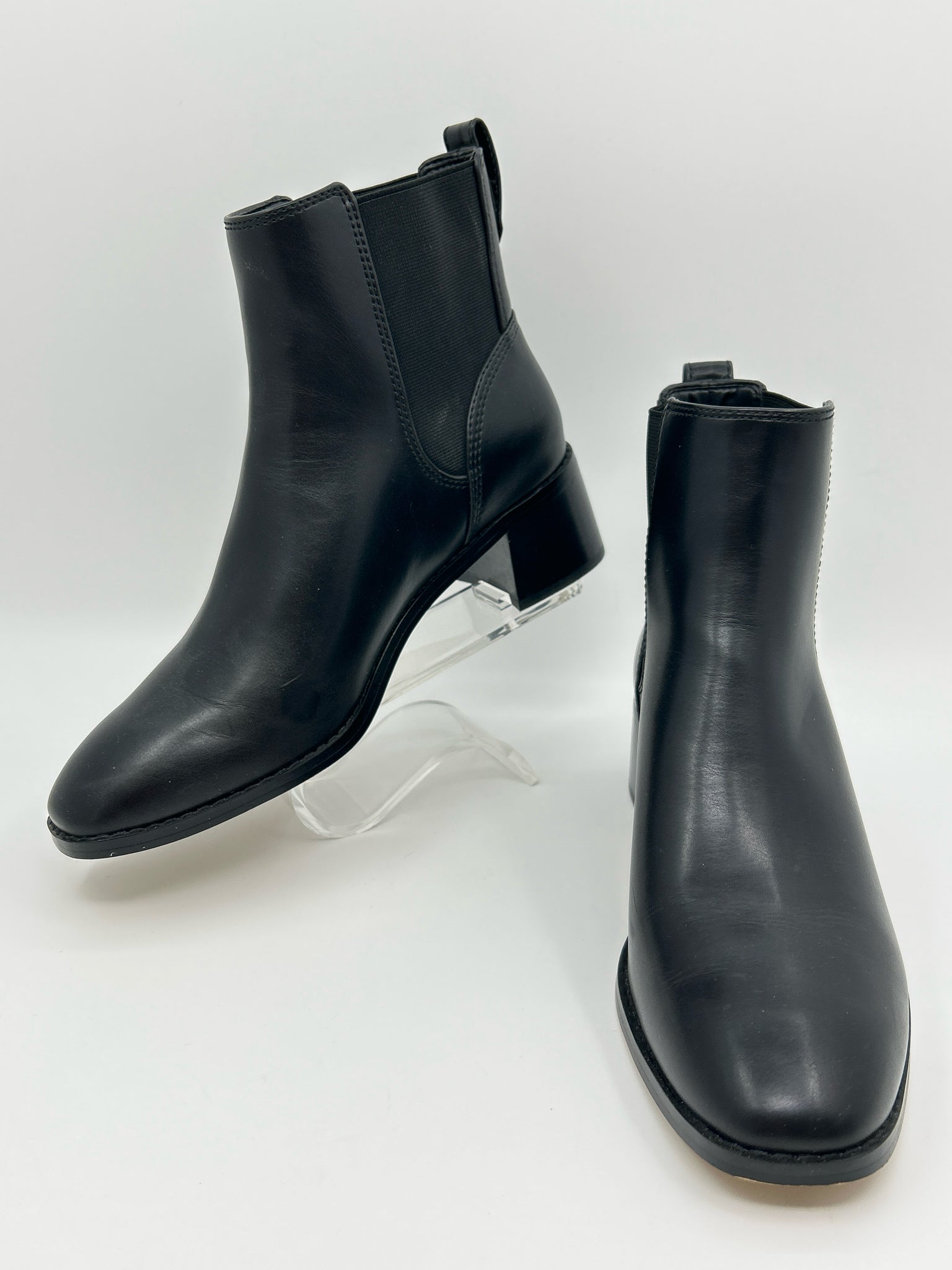 J CREW Size 9.5 Black Women Booties