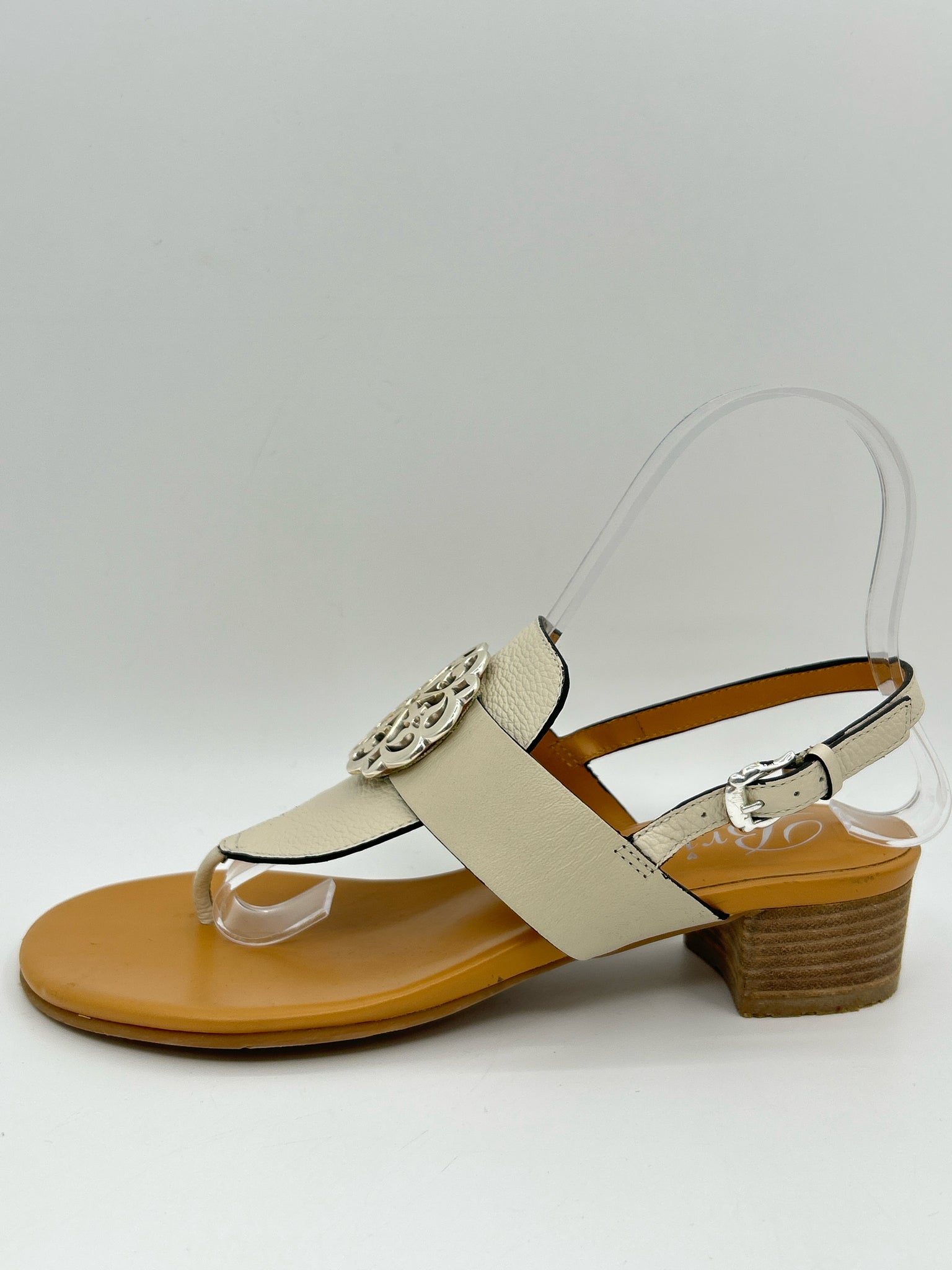 BRIGHTON Size 7M BONE Women Sandal