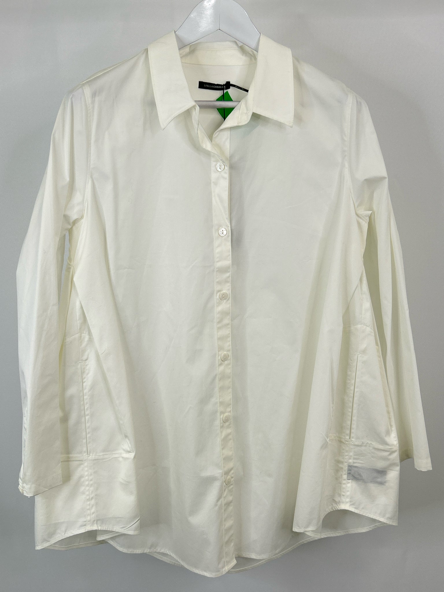 STELLA CARAKASI Size M White Women Tunic
