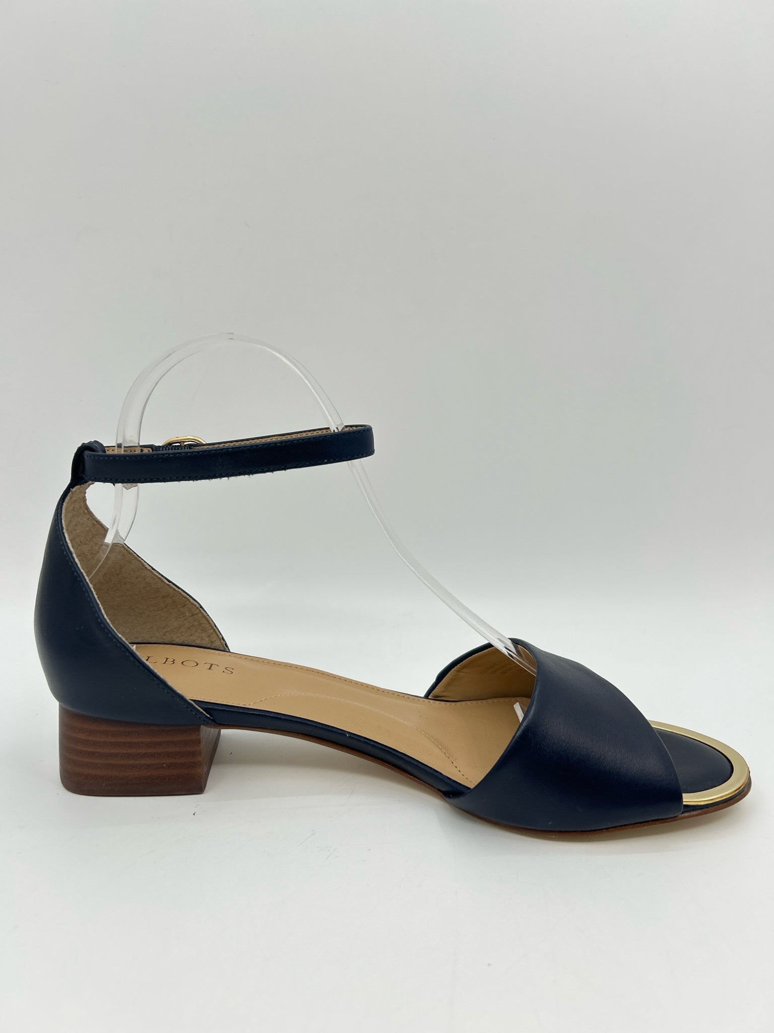 TALBOTS Size 8M Navy Women Sandal
