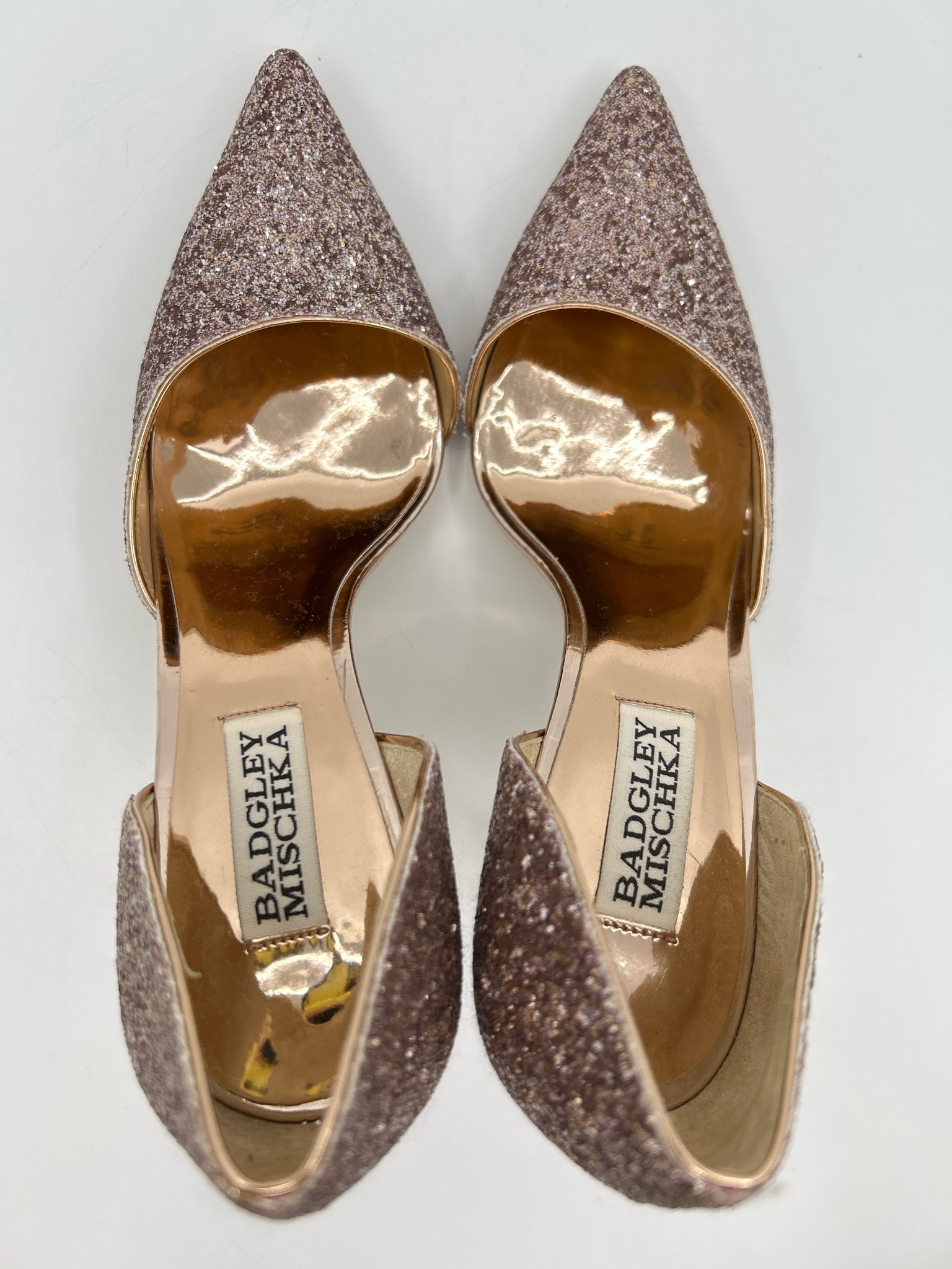 BADGLEY MISCHKA Size 6.5 Rose Women Pumps
