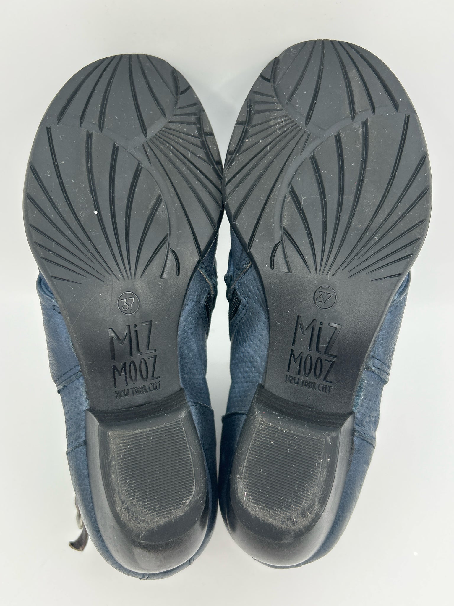 MIZ MOOZ Size 37 Blue Women Booties