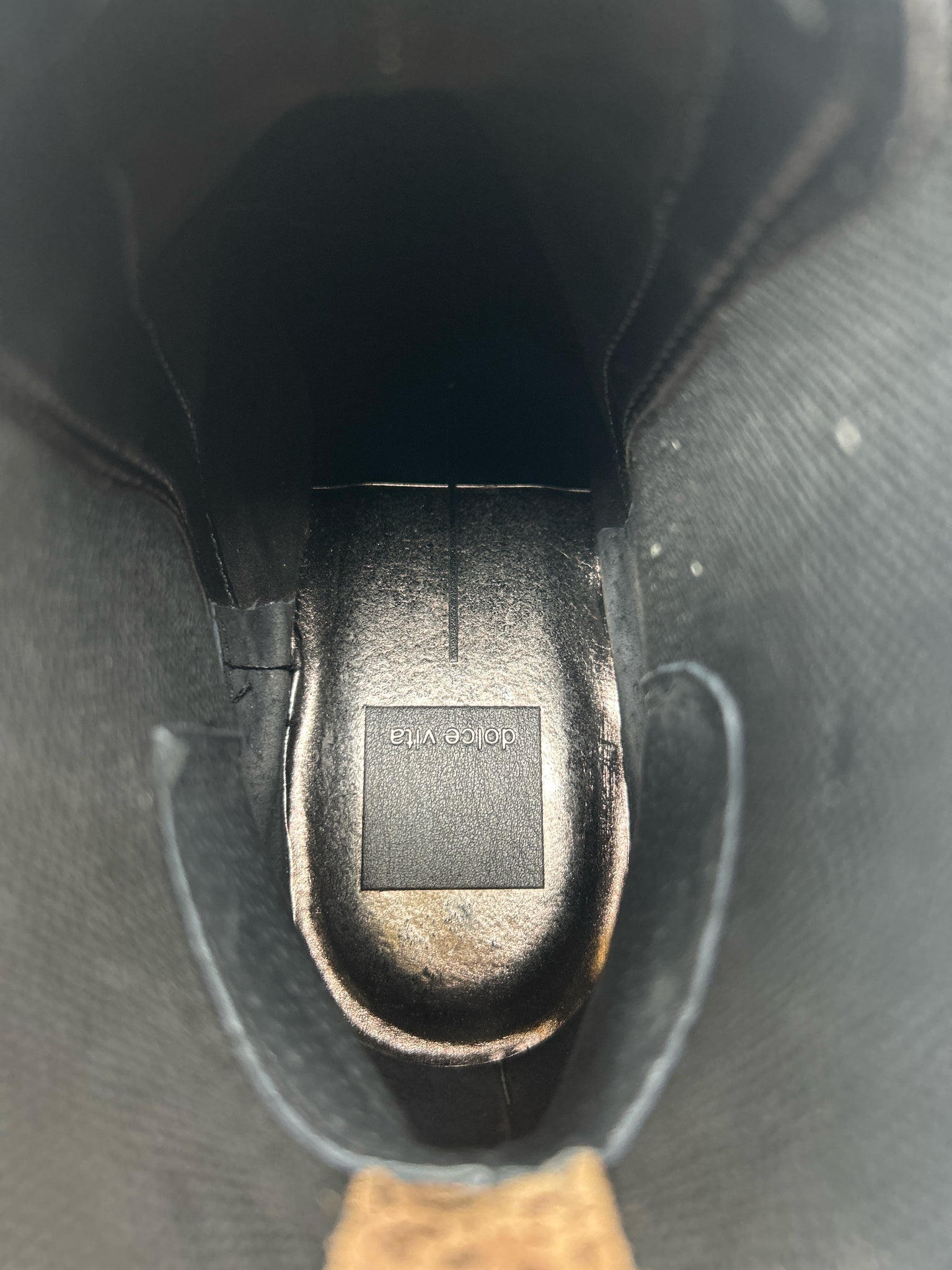 DOLCE VITA Size 9.5 Black Women Booties