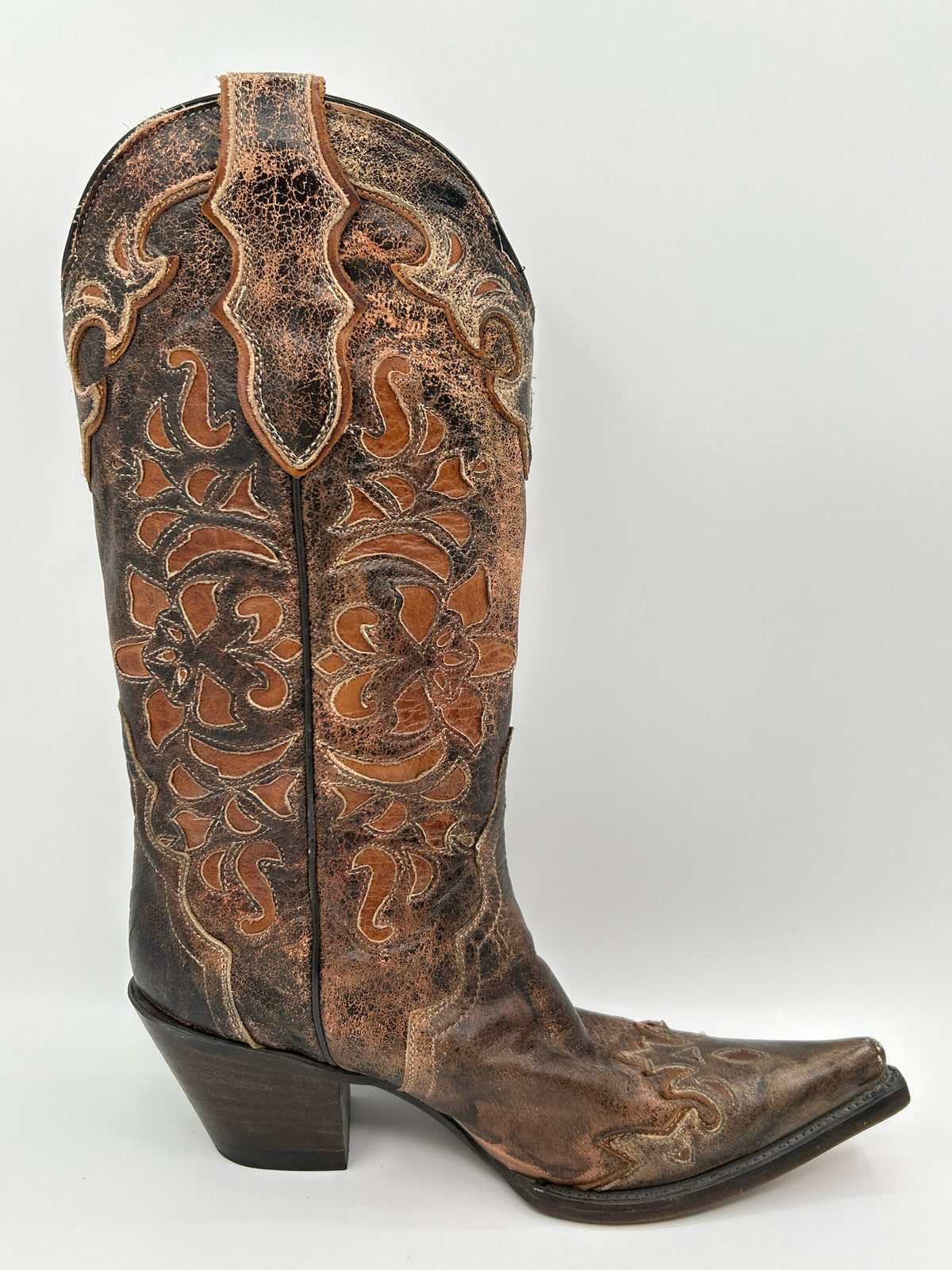 STETSON Size 8.5 Brown Women Boots