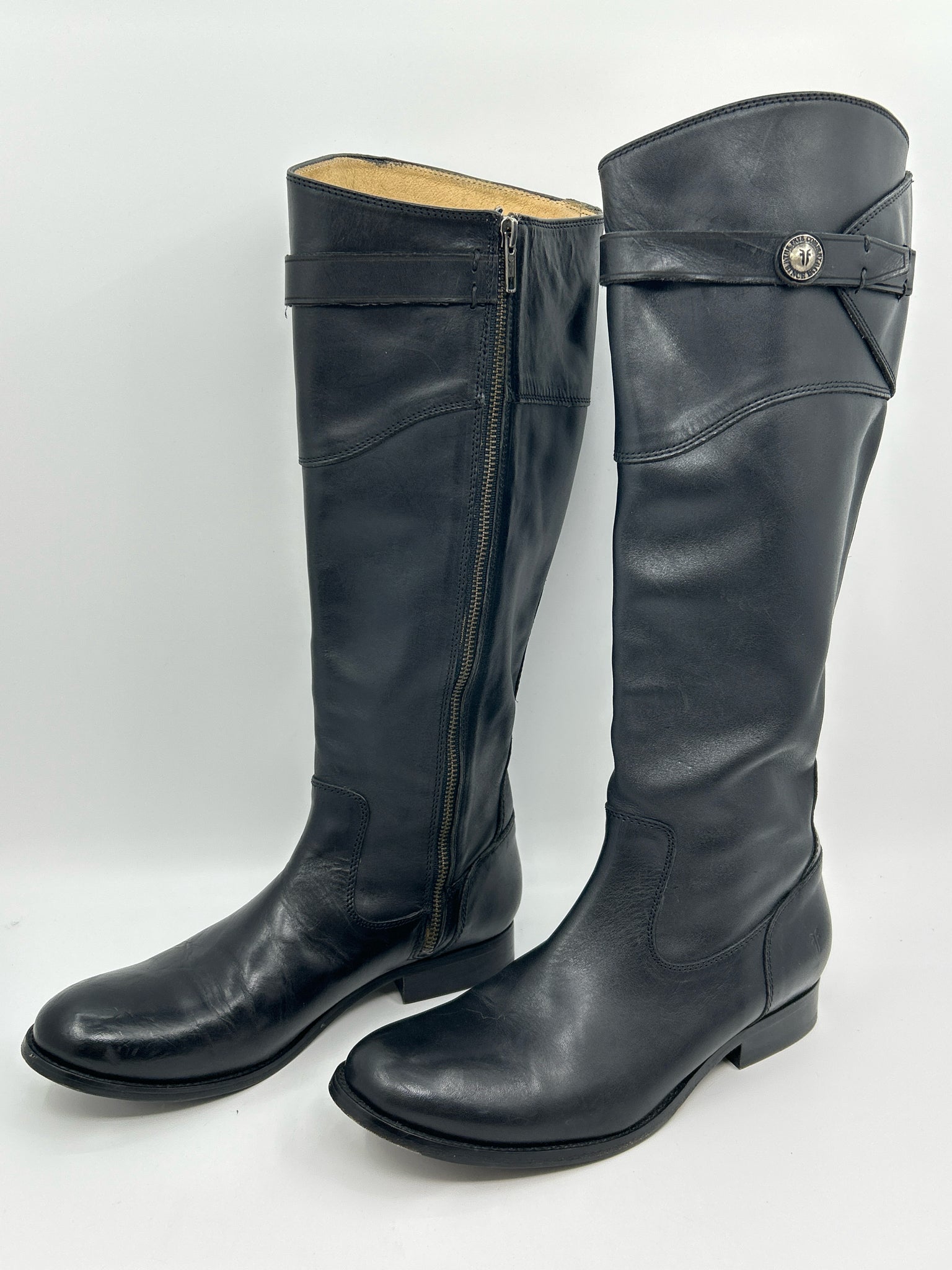 FRYE Size 9B Black Women Boots