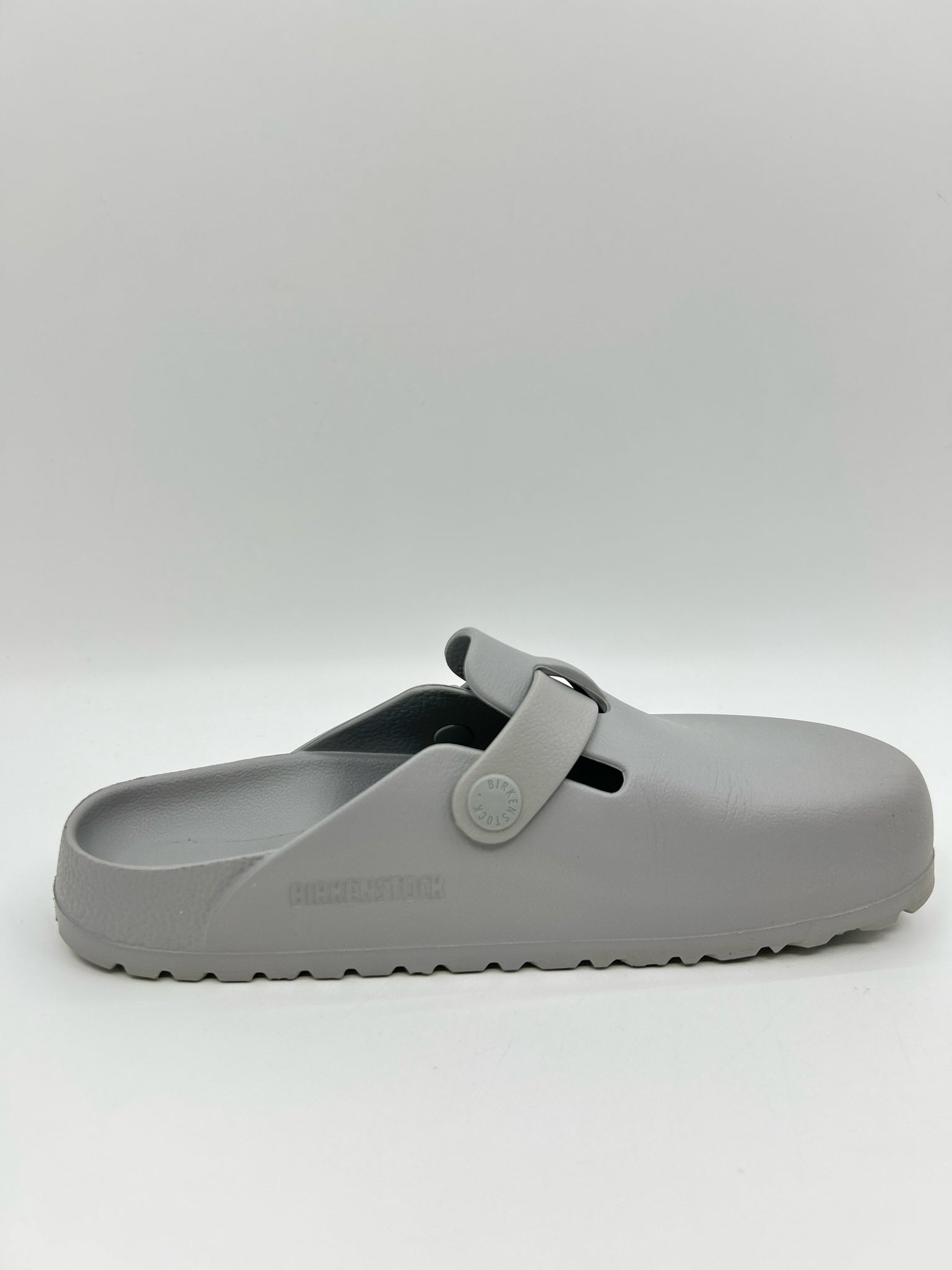 BIRKENSTOCK Size 38 Grey Women Sandal