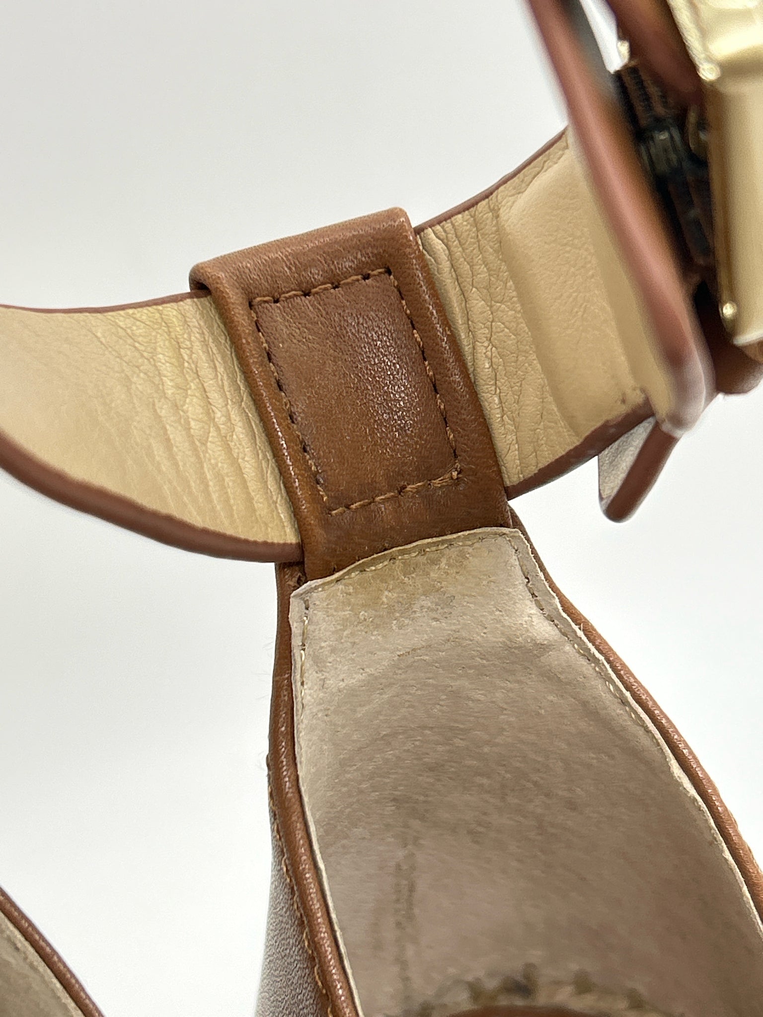MARC FISHER Size 8M Brown Women Sandal
