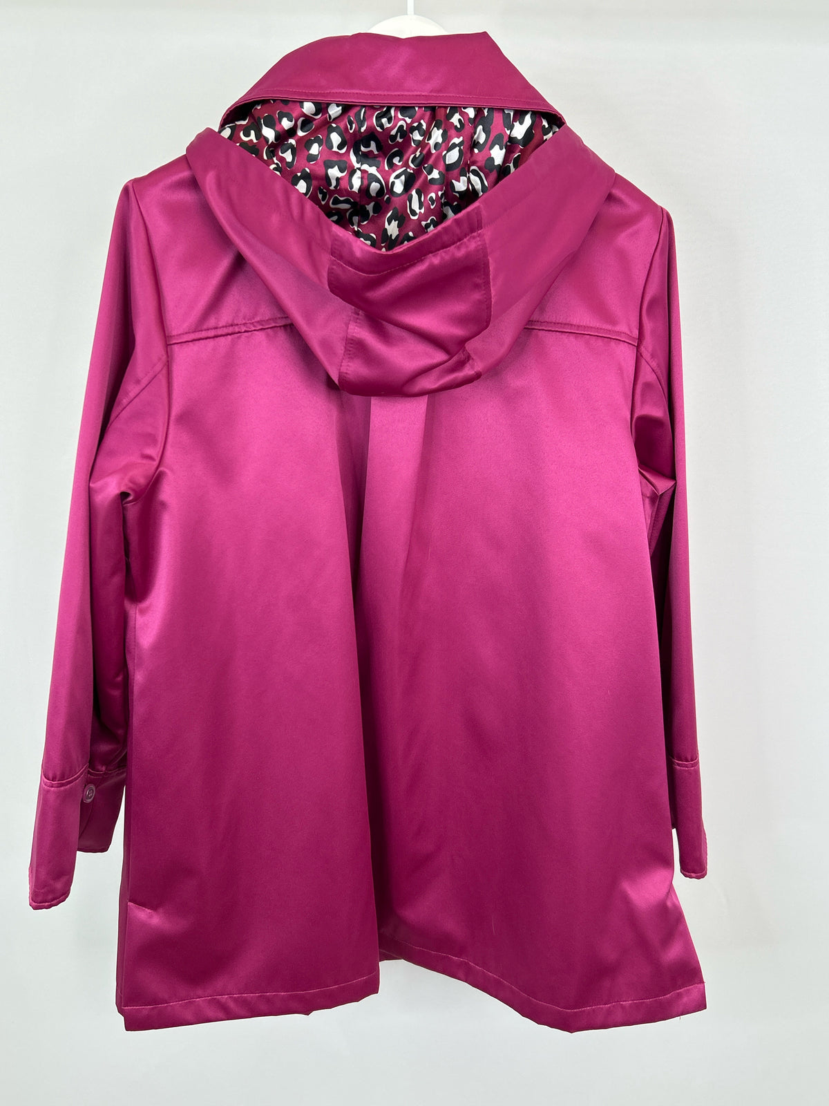 Dennis by Dennis Basso Size XL Pink Women Raincoat