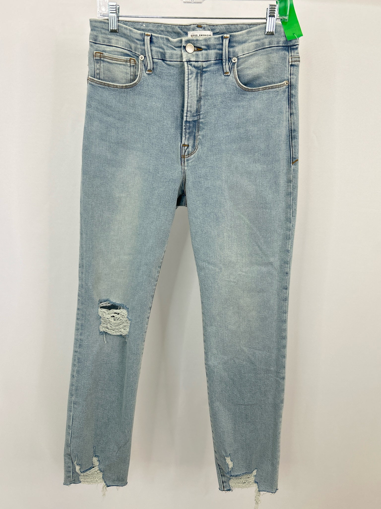 GOOD AMERICAN Size 12/31 BLUE DENIM Women jeans
