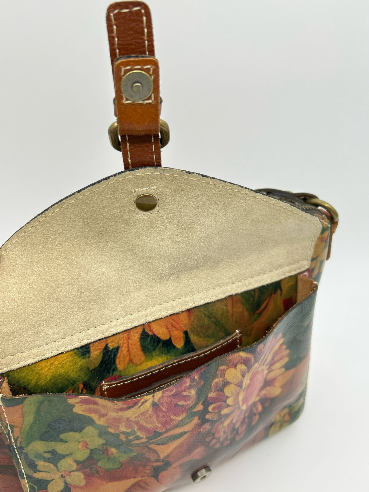 PATRICIA NASH Brown floral Women Purse