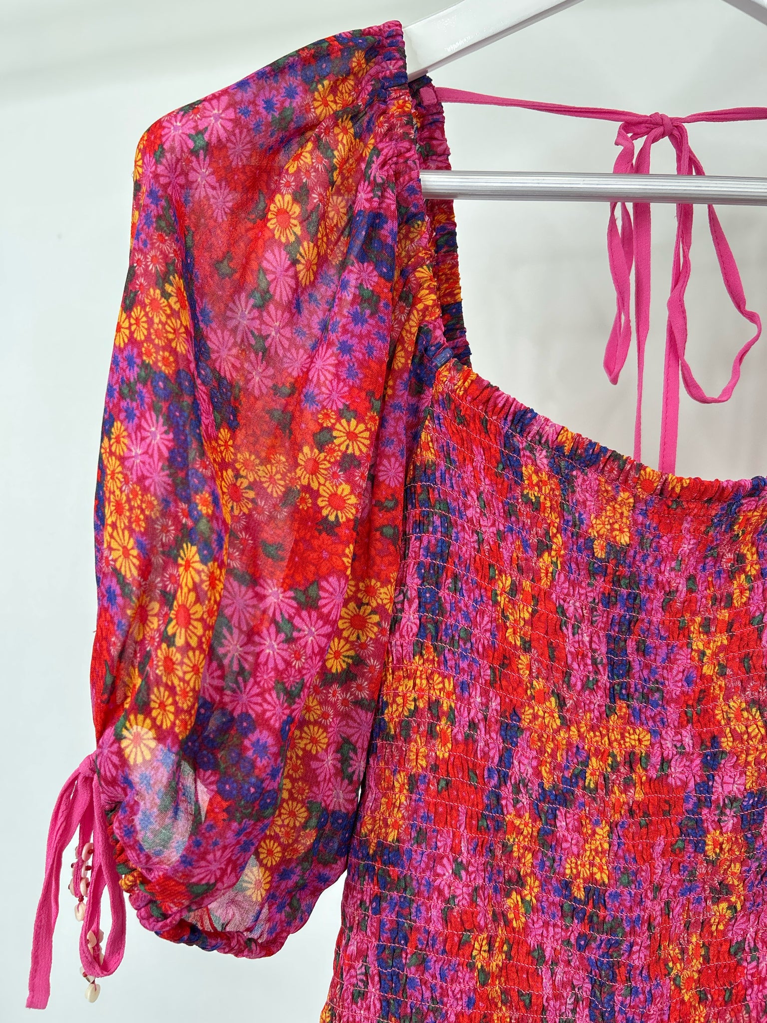 FREE PEOPLE Size XS Hot Pink Women Top