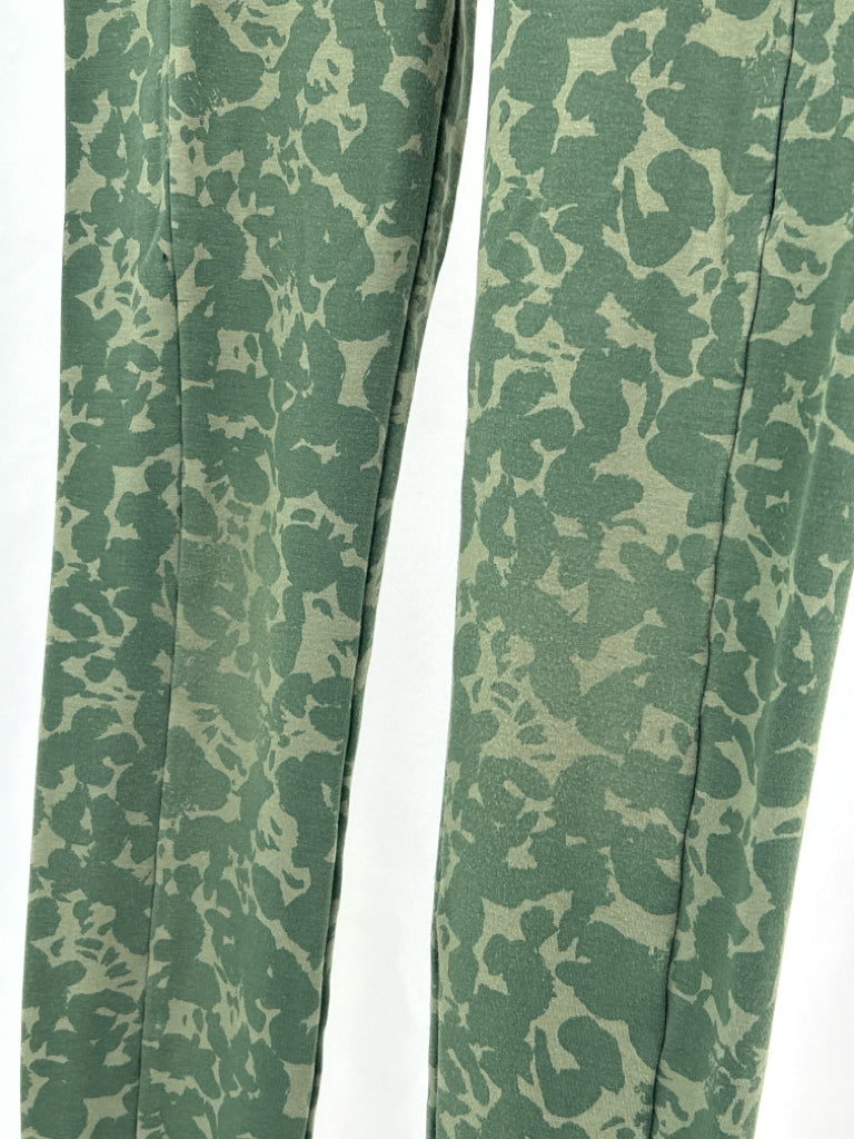 CABI Women Size M Green Print Legging