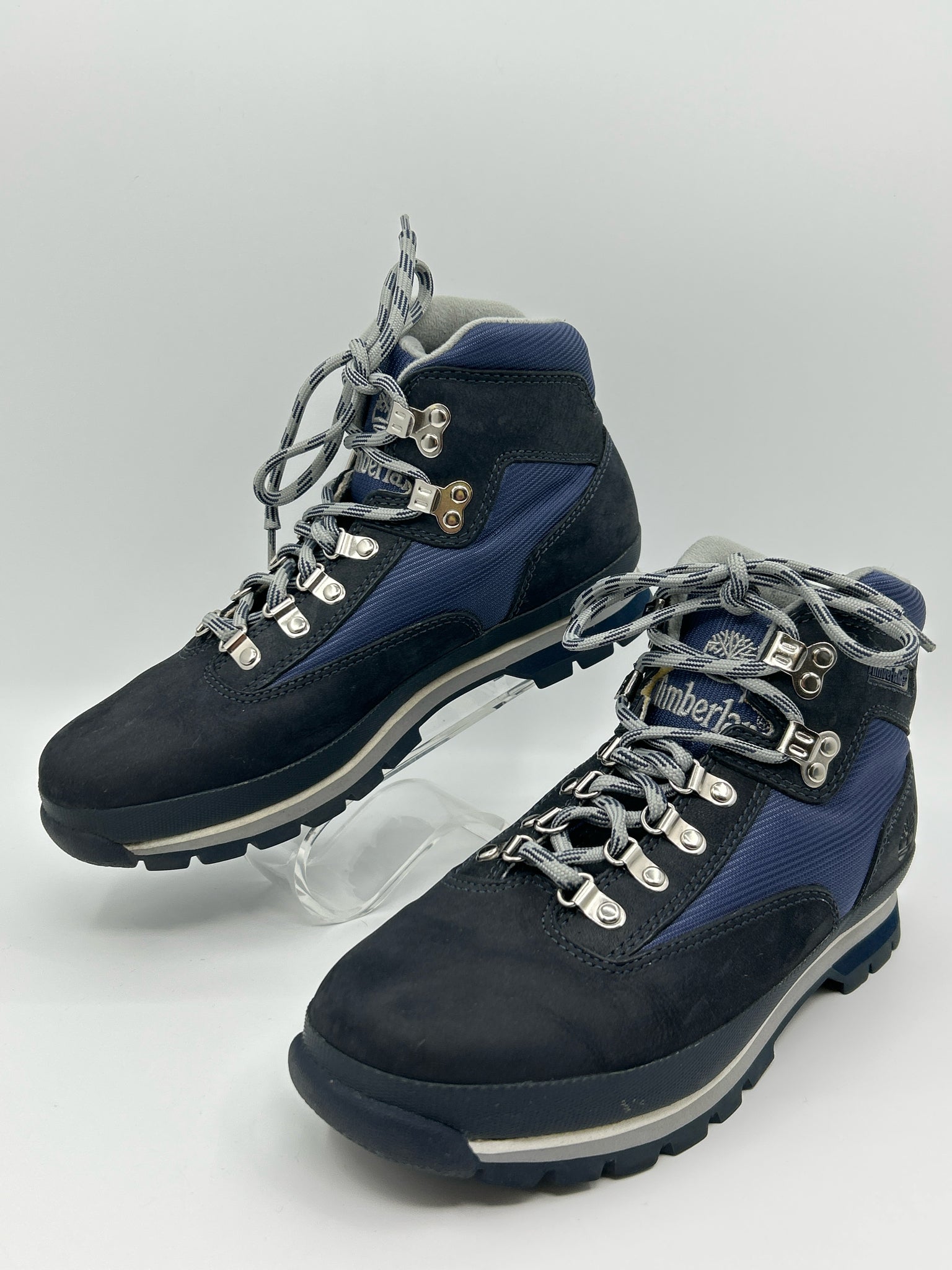 TIMBERLAND Size 9.5 blue and black Women Boots