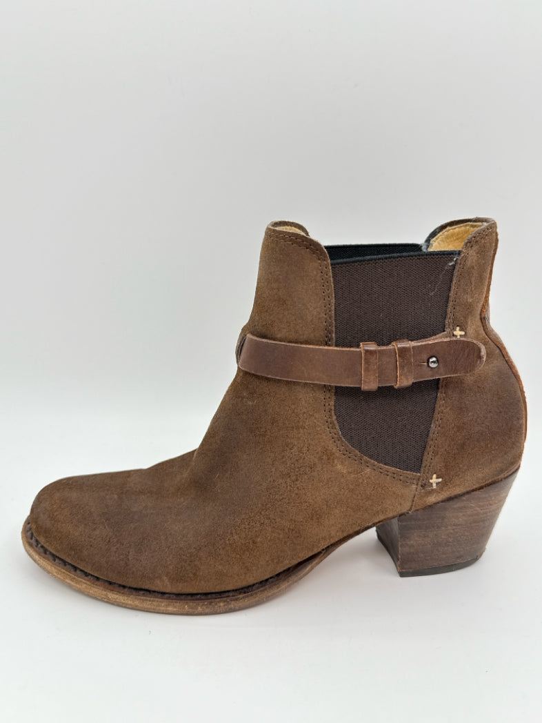 RAG & BONE Size 39/9 Brown Booties