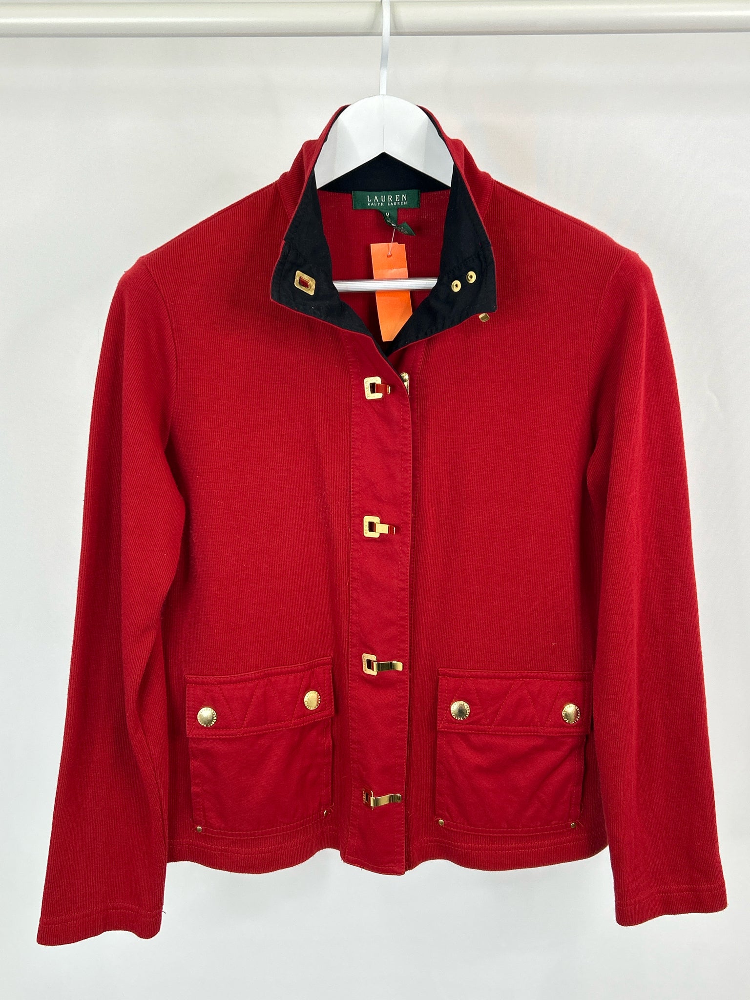 Lauren Ralph Lauren Size M Red Women Jacket