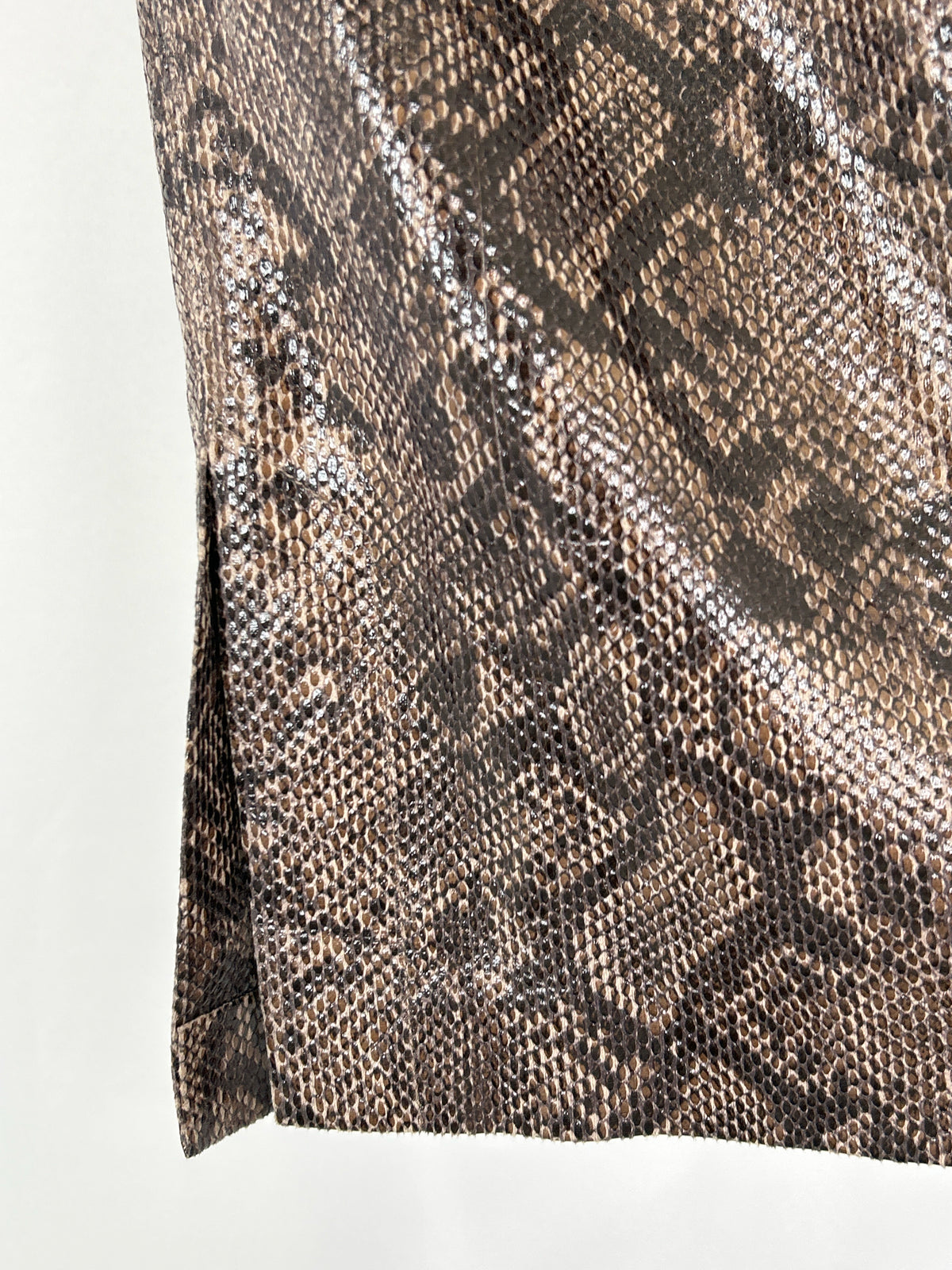BLANKNYC Size 29/8 Brown Print Women Skirt NWT