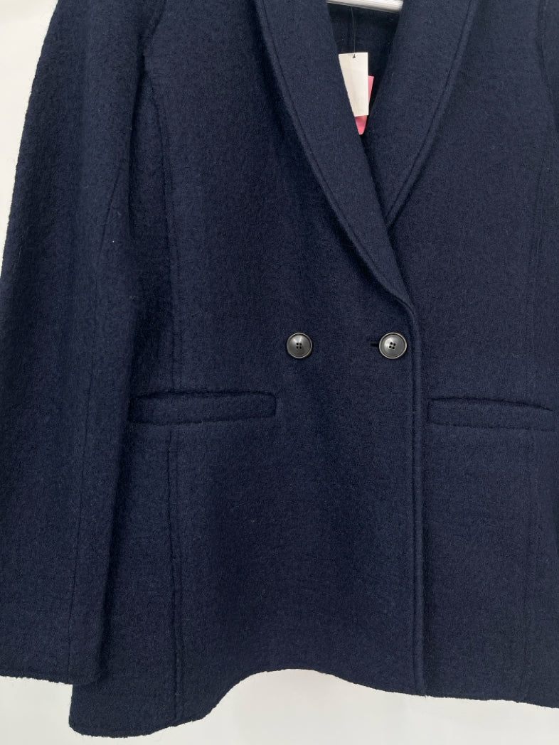 TALBOTS Women Size 0P Navy Jacket