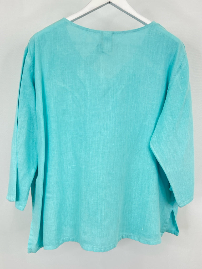 MATCH POINT Size XL TIFFANY  BLUE Women's Tunic