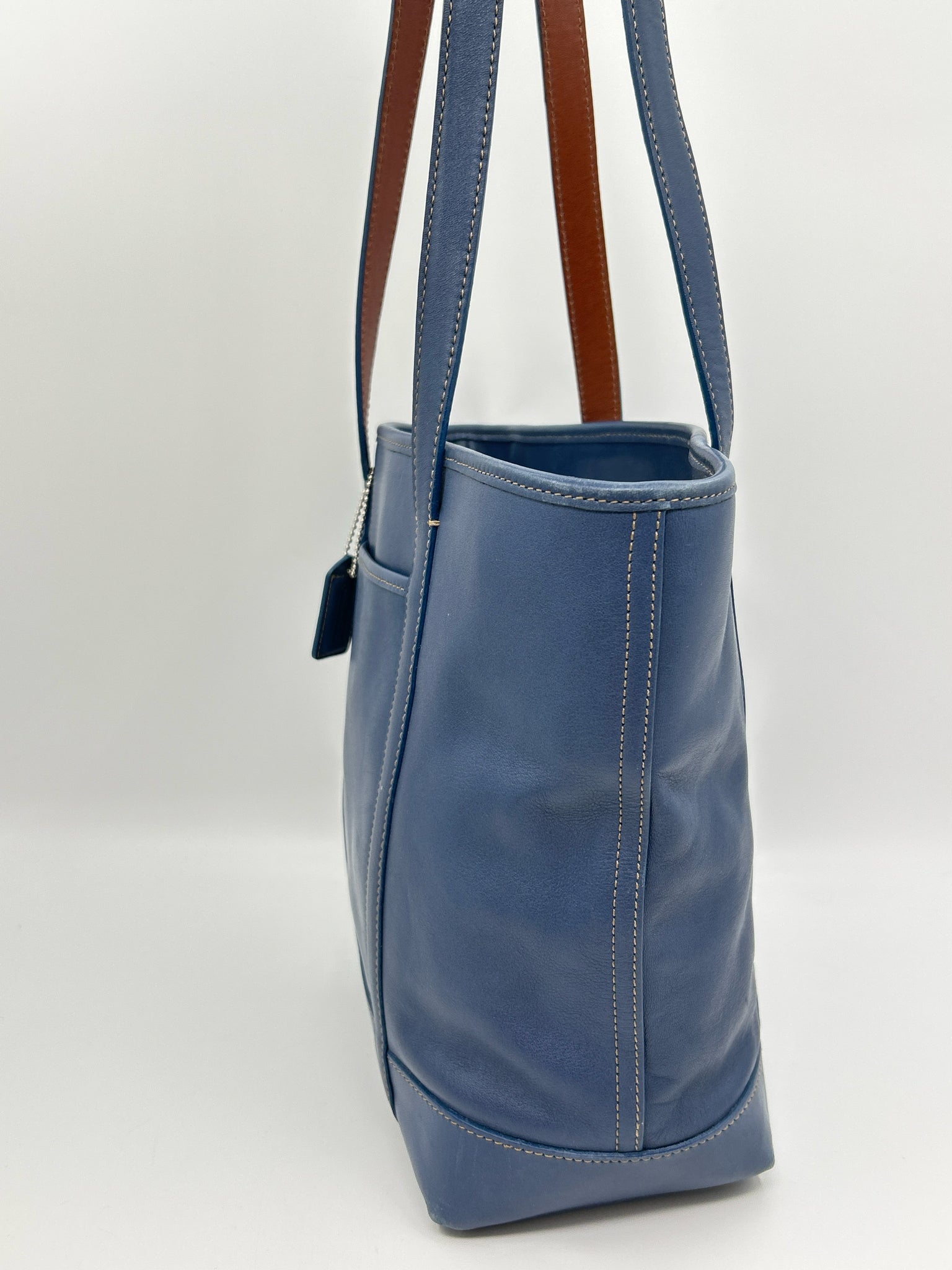 Coach Blue Women Tote