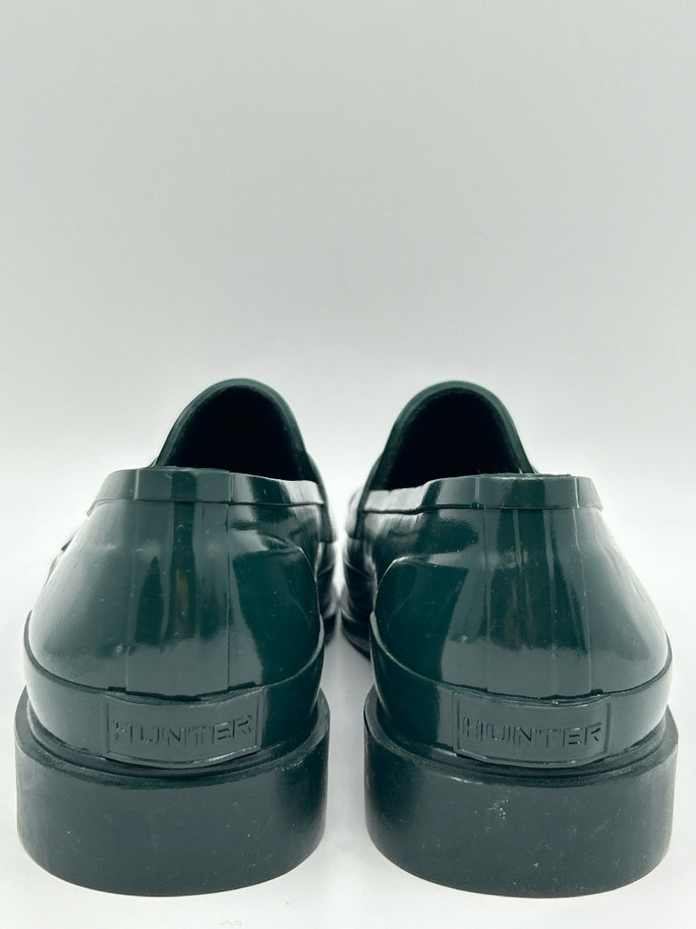 HUNTER Size 9 Pine Green Women's Loafer