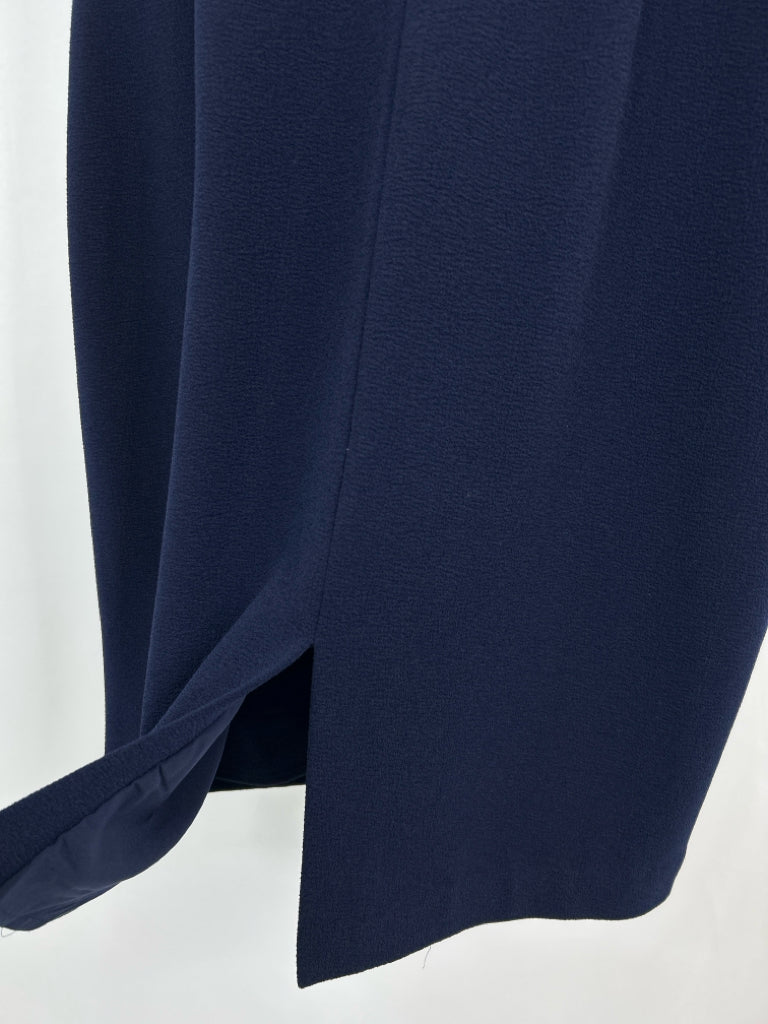 SAKS FIFTH AVENUE Size 14 Navy Women's Dress