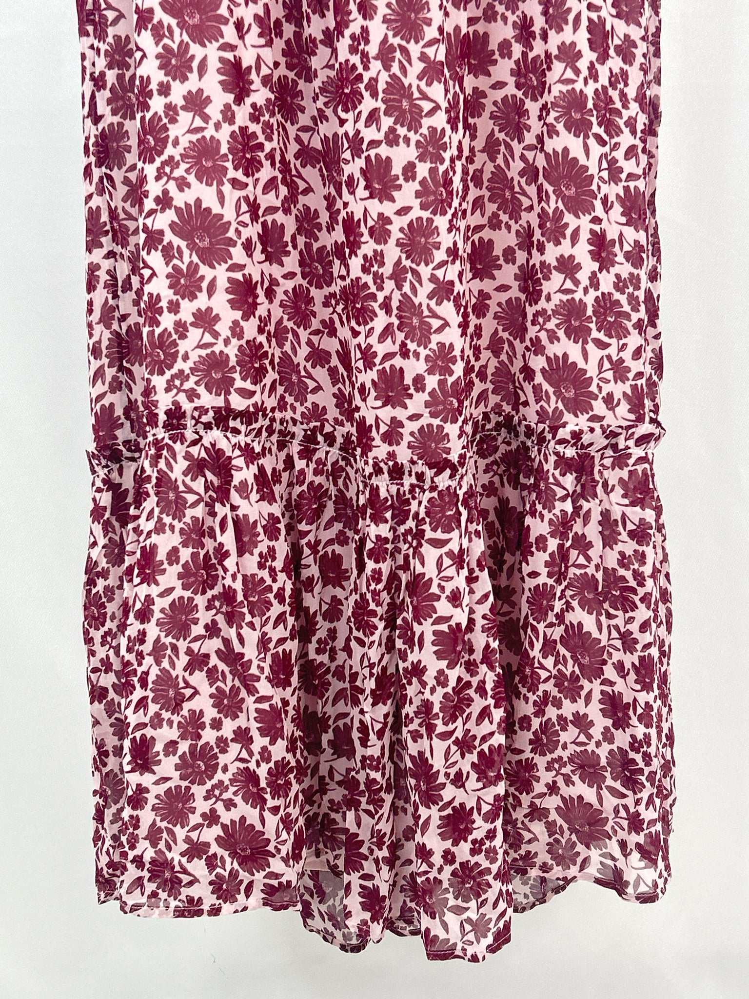 VINEYARD VINES Size 6 berry floral print Women Dress