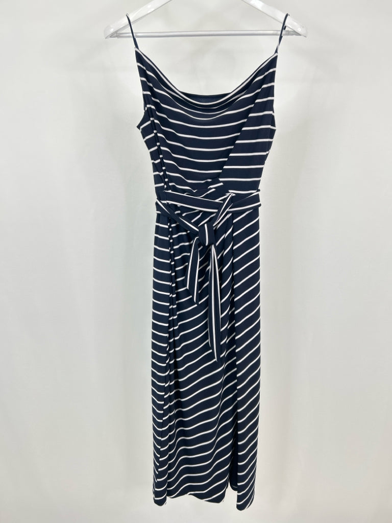 Lauren Ralph Lauren Size 12 NAVY AND WHITE Women's Dress