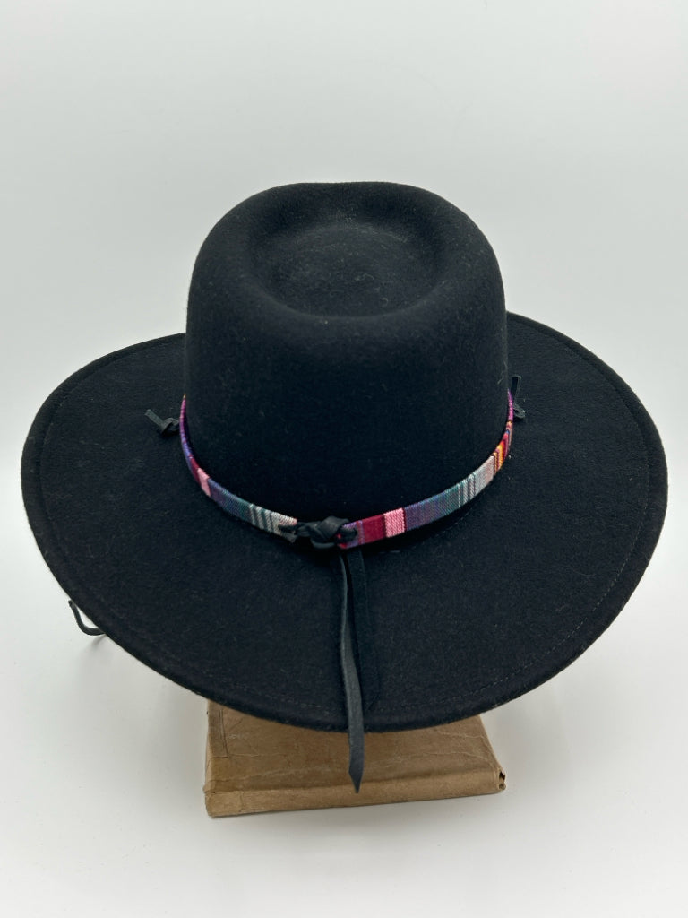 STETSON Women Size S Black Hat