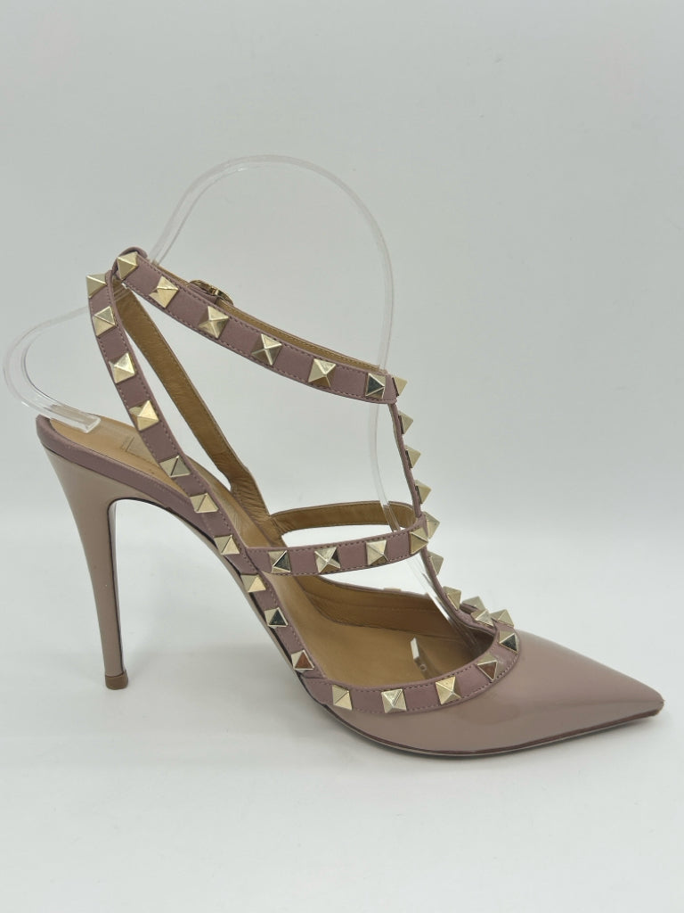 VALENTINO GARAVANI Size 38.5 Taupe Pumps