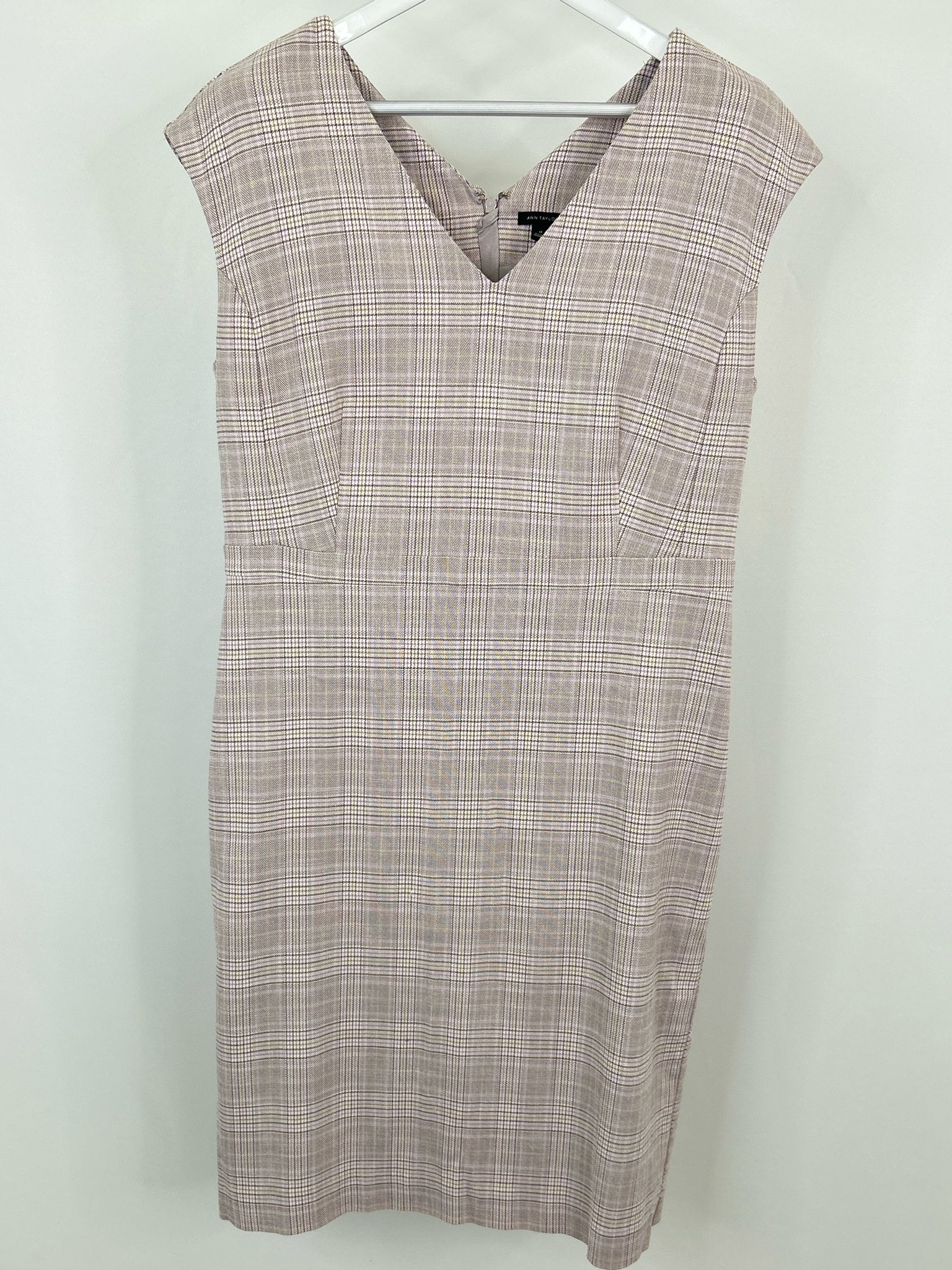 ANN TAYLOR Size 14 Pale Purple Women Dress