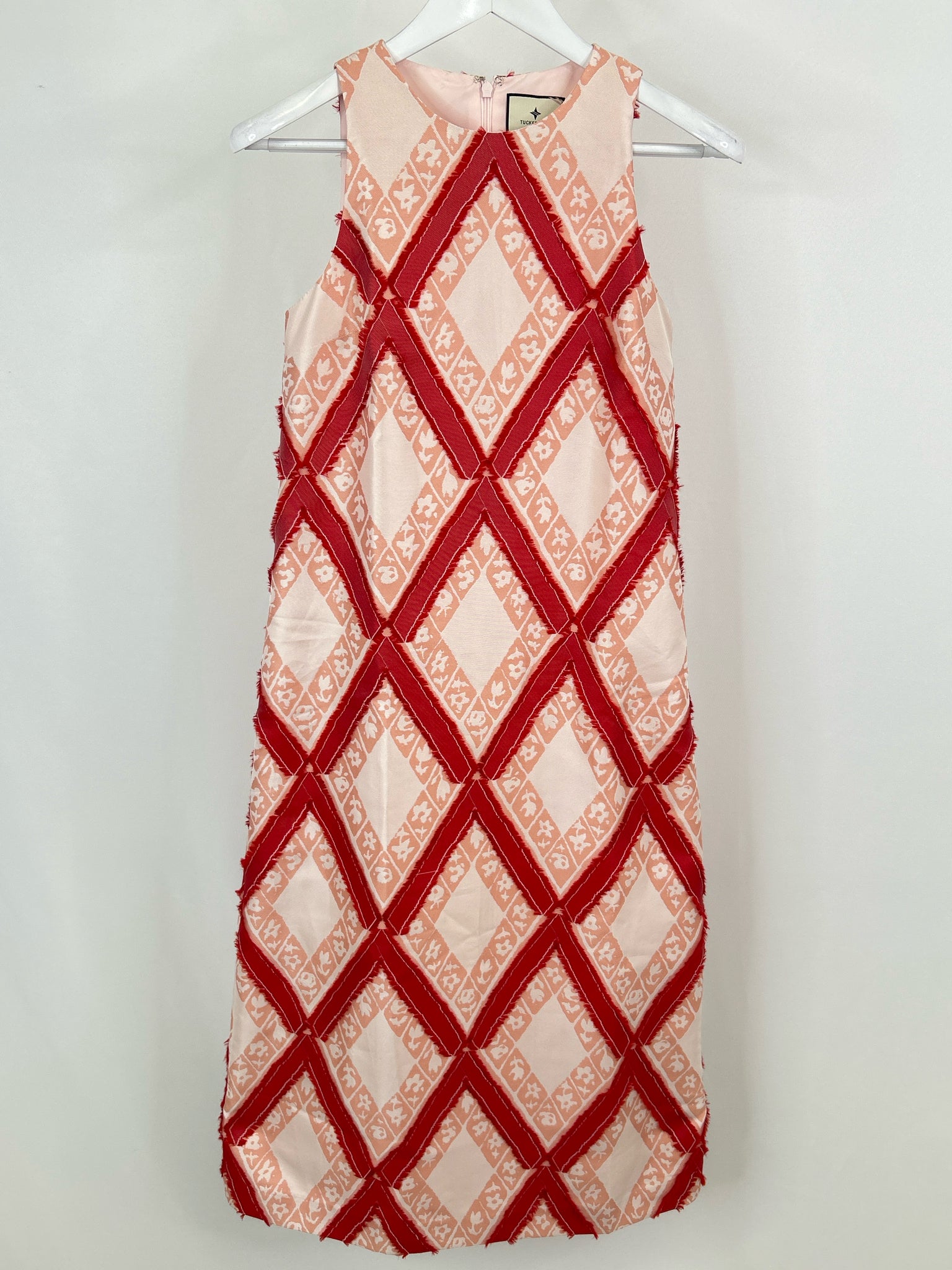 TUCKERNUCK Size XXS RED AND PINK Women Dress