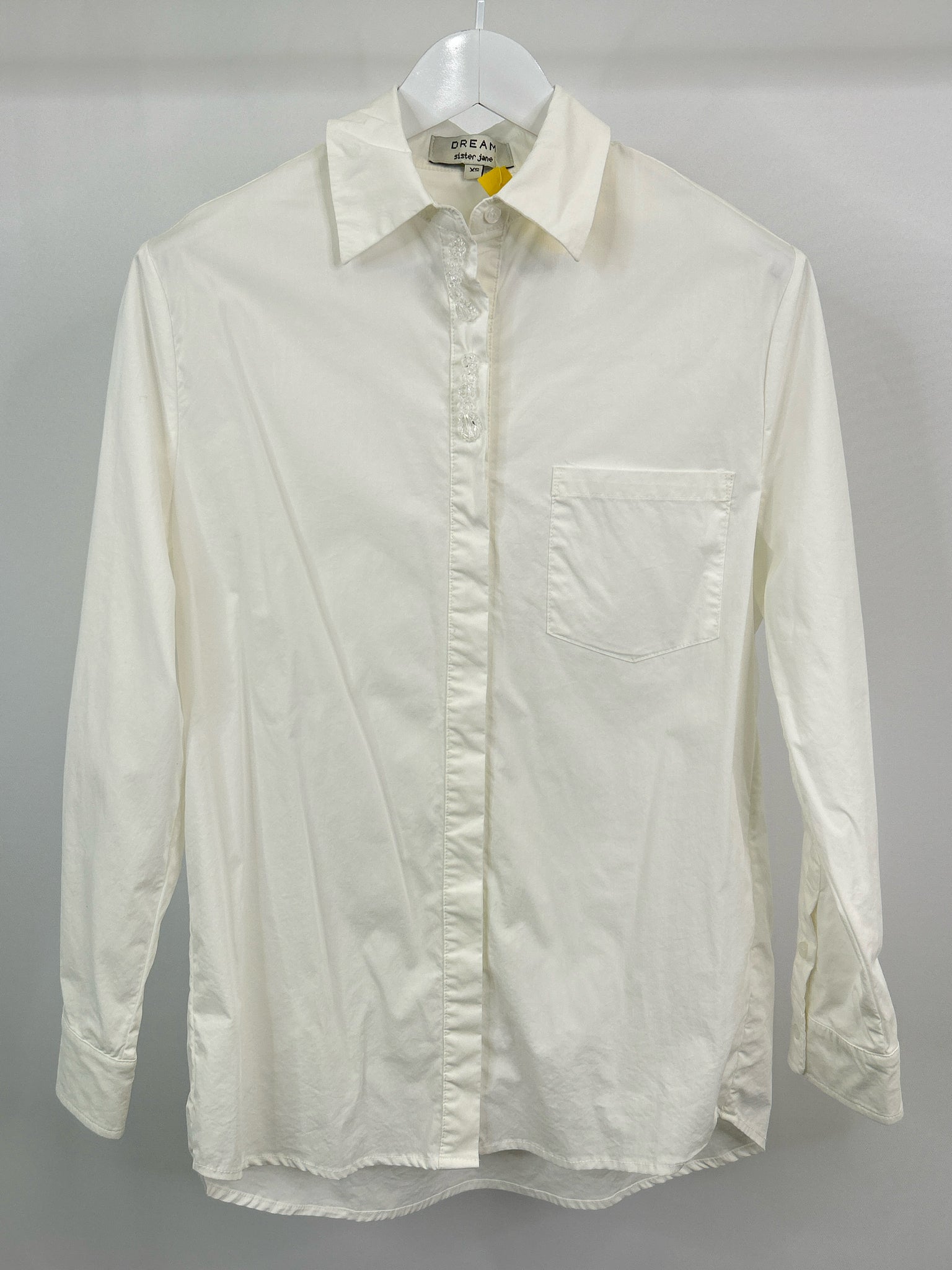 Dream Sister Jane Size XS White Women Shirt