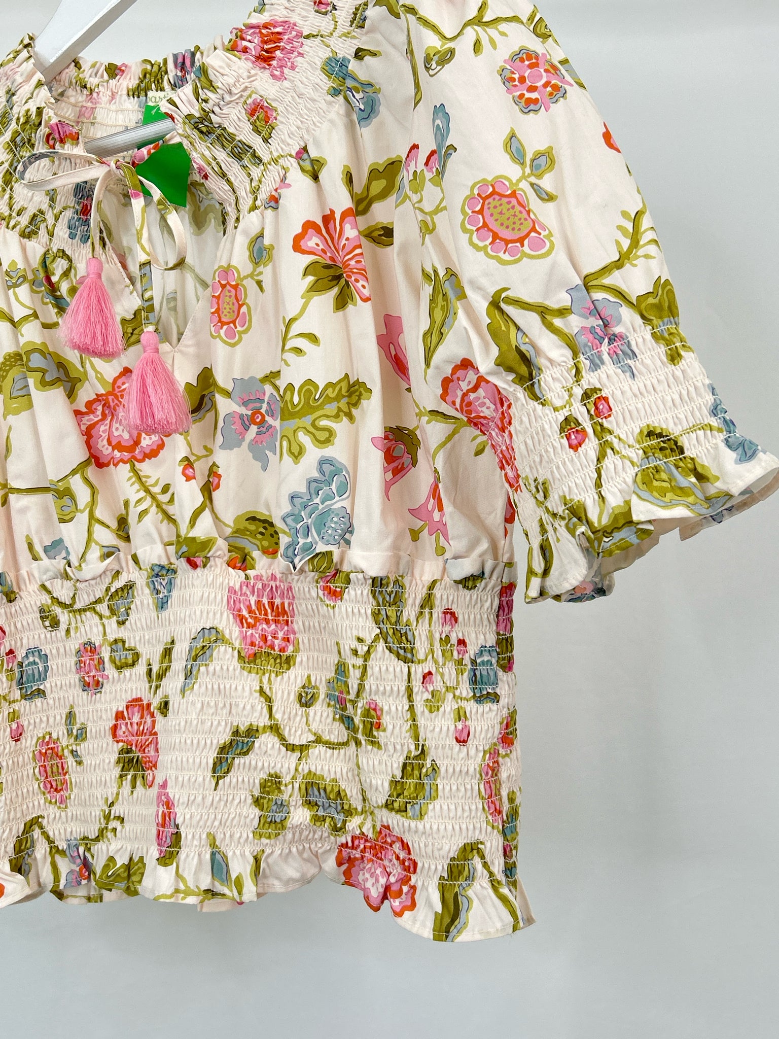 SPARTINA 449 Size S Cream Women's Blouse