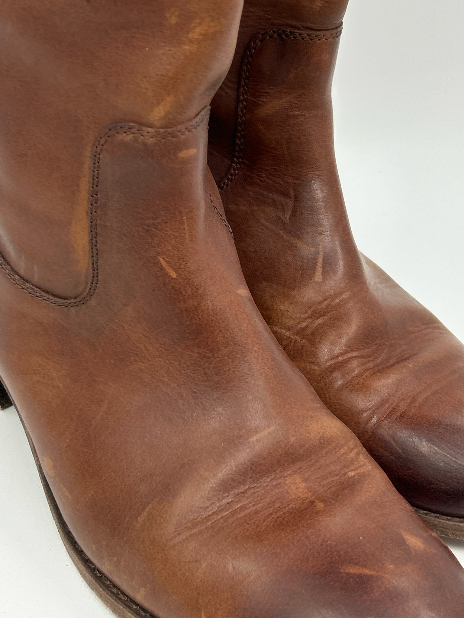 FRYE Size 9B Tan Women Boots