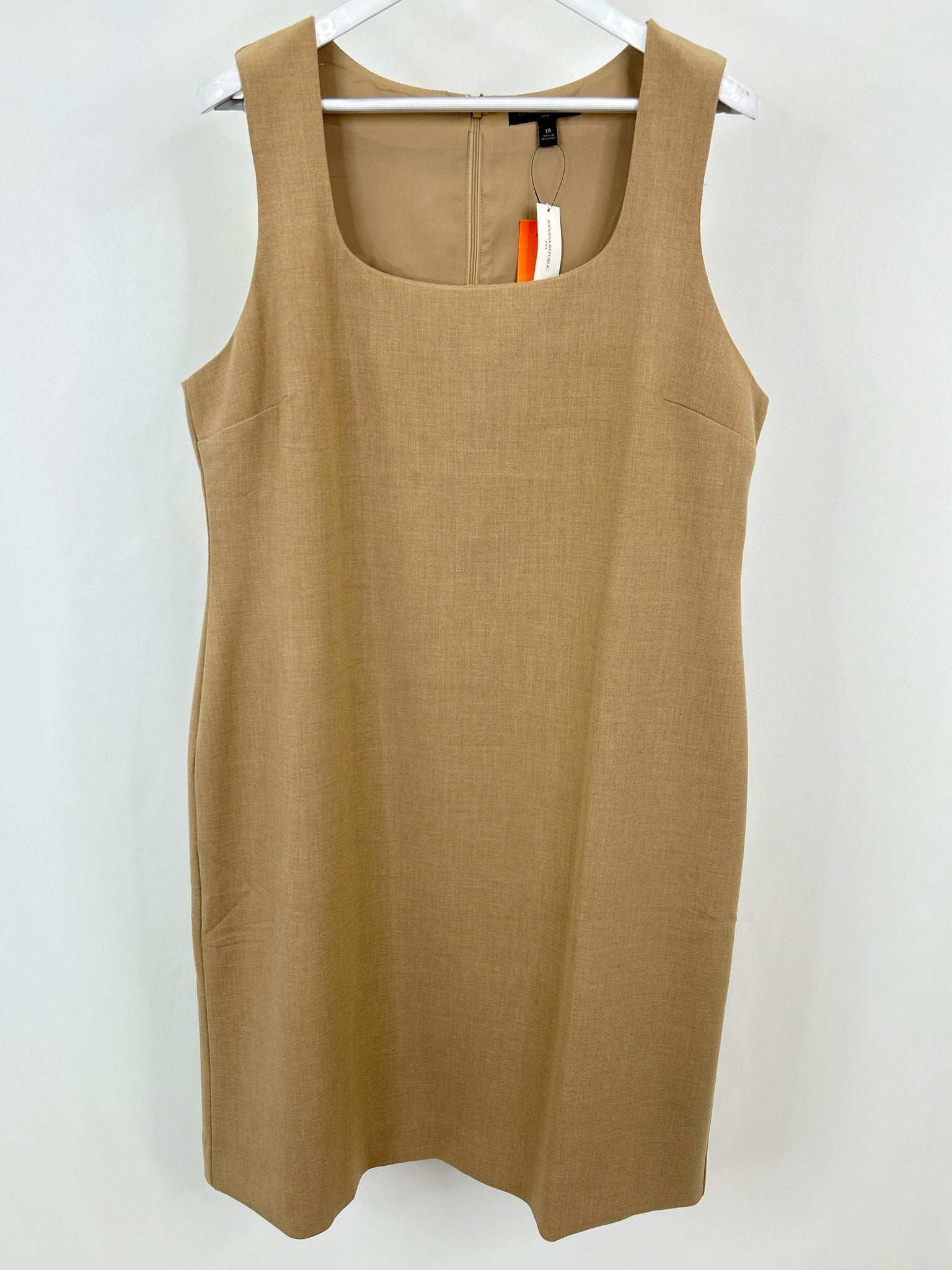 BANANA REPUBLIC Size 18 Tan Women Dress