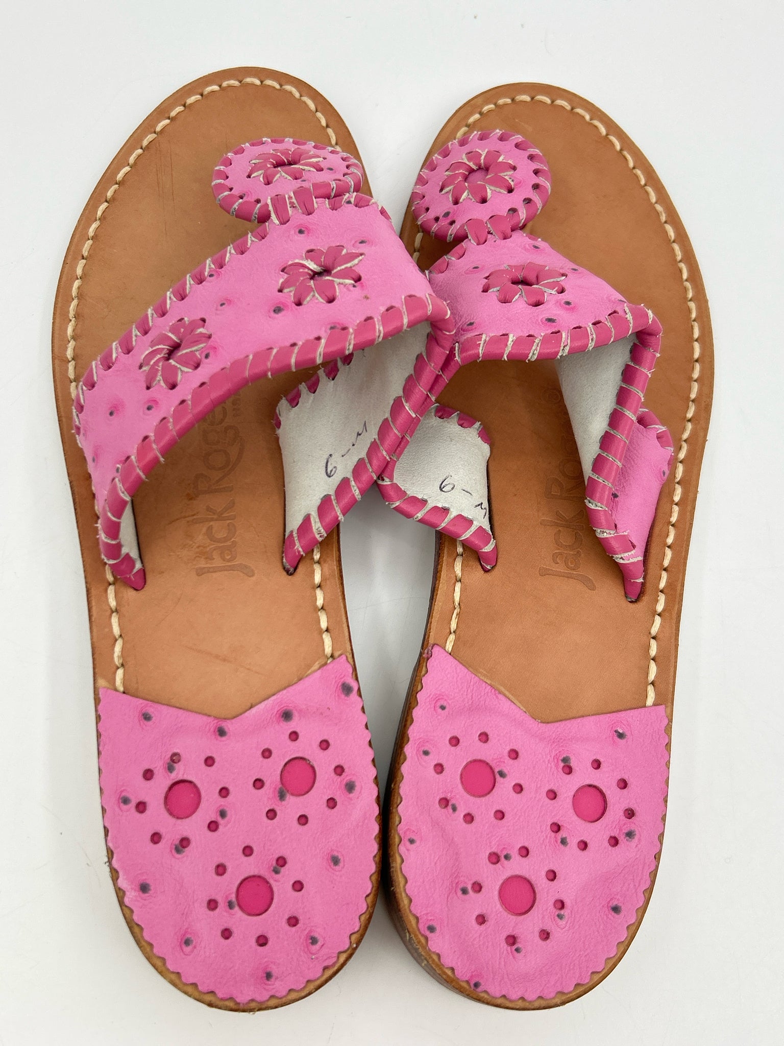 JACK ROGERS Size 6M Pink Women Sandal