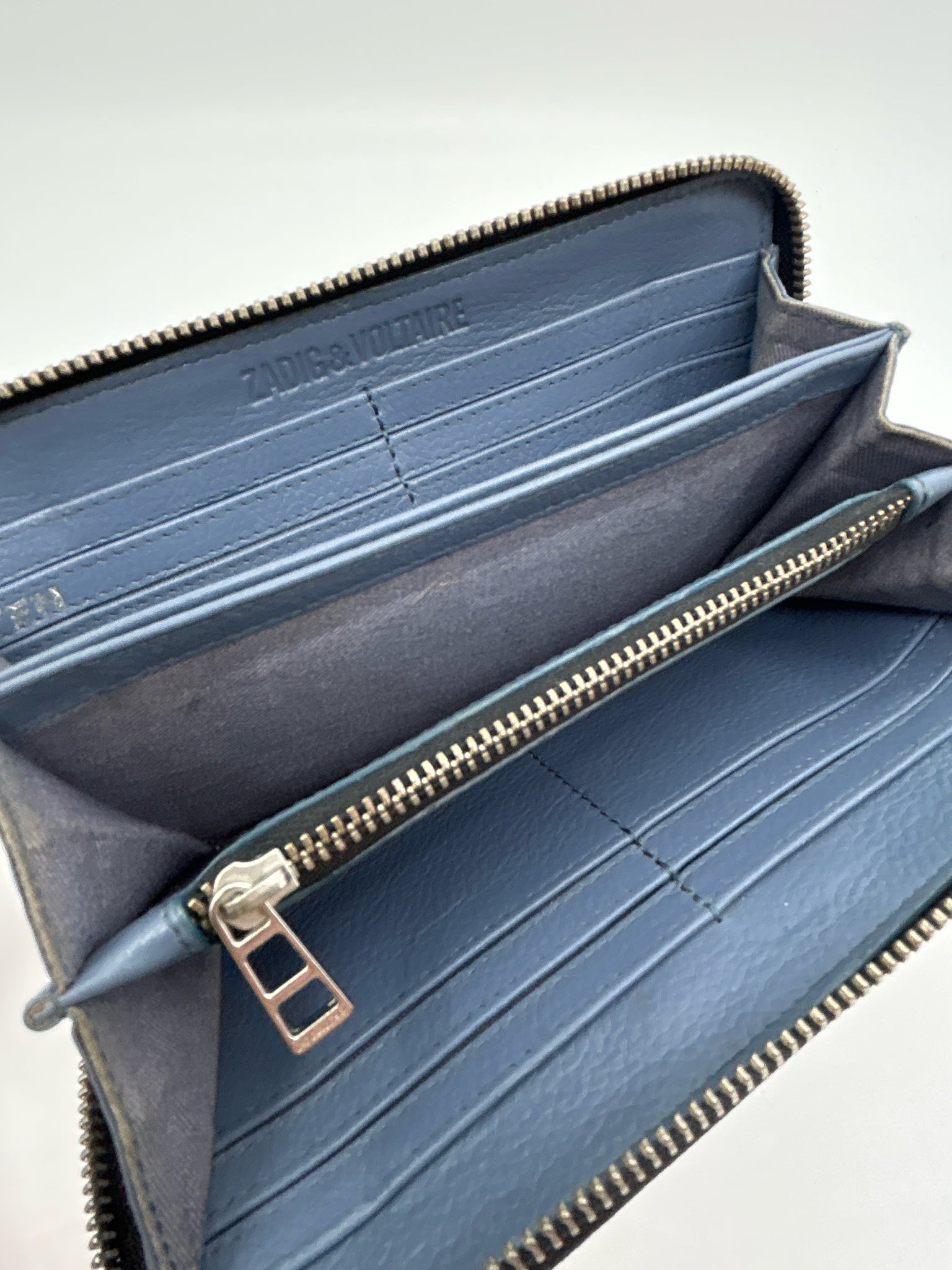 ZADIG&VOLTAIRE WHITE AND BLUE Women Wallet