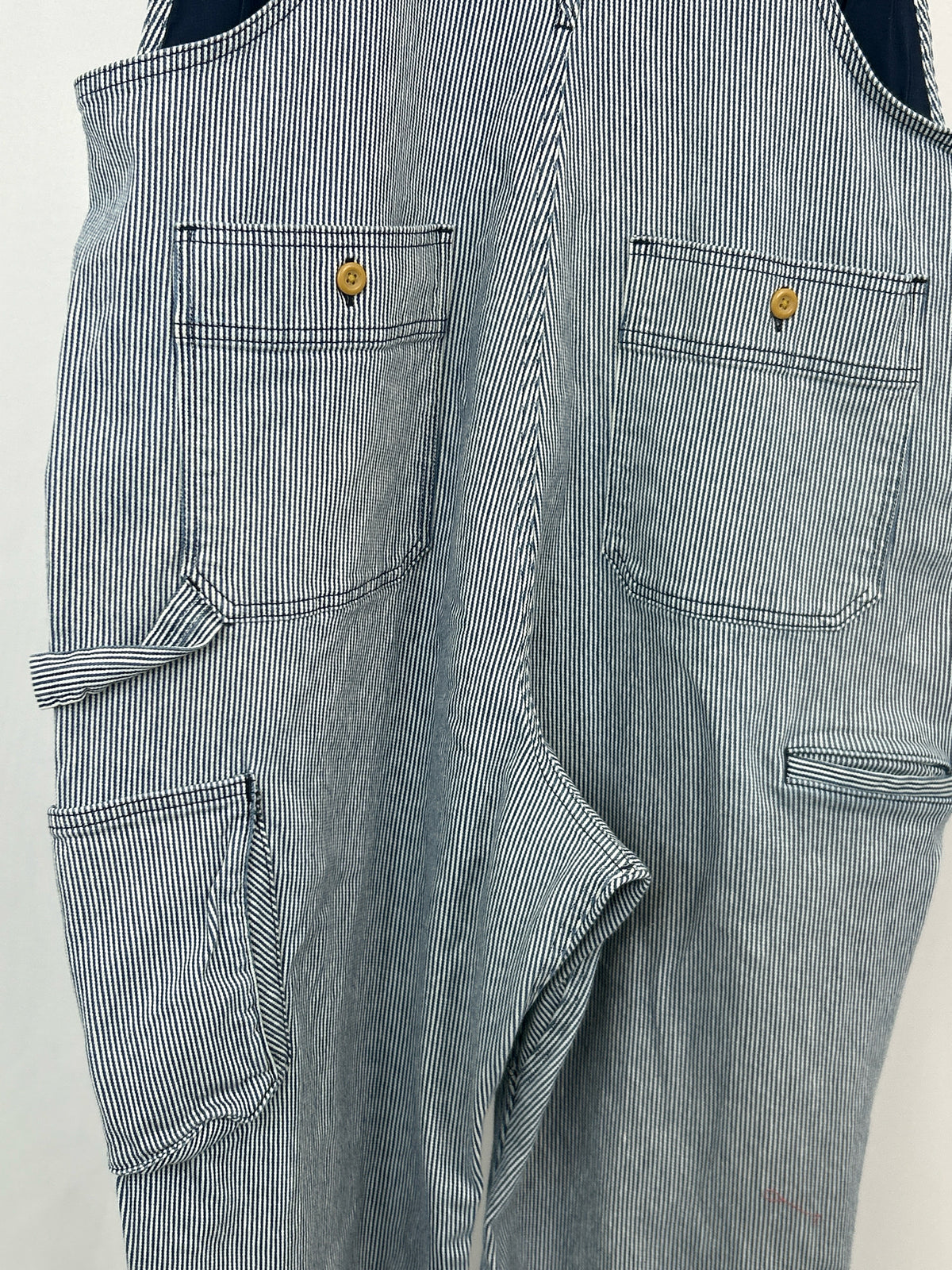 DULUTH TRADING COMPANY Size L blue and white Women Overall