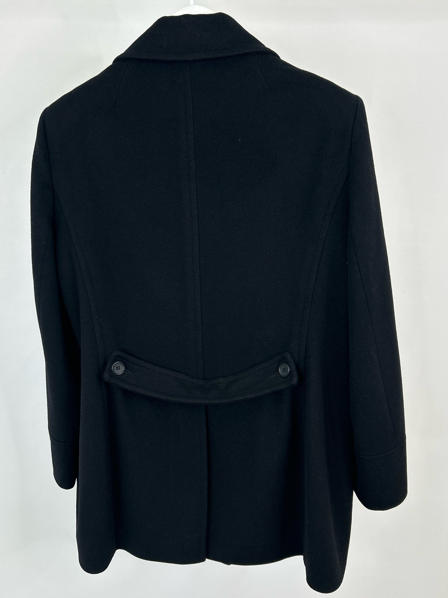 BROOKS BROTHERS Size L Black Women Coat