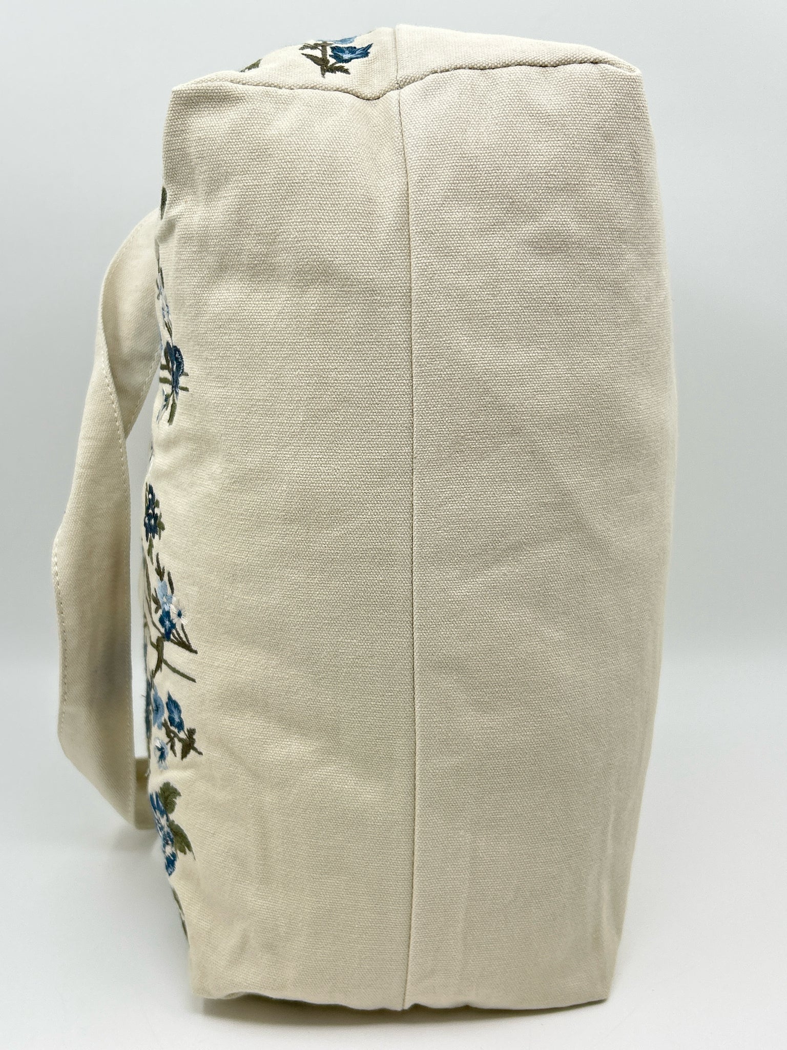 DRIFTWOOD Cream and Blue Women Tote